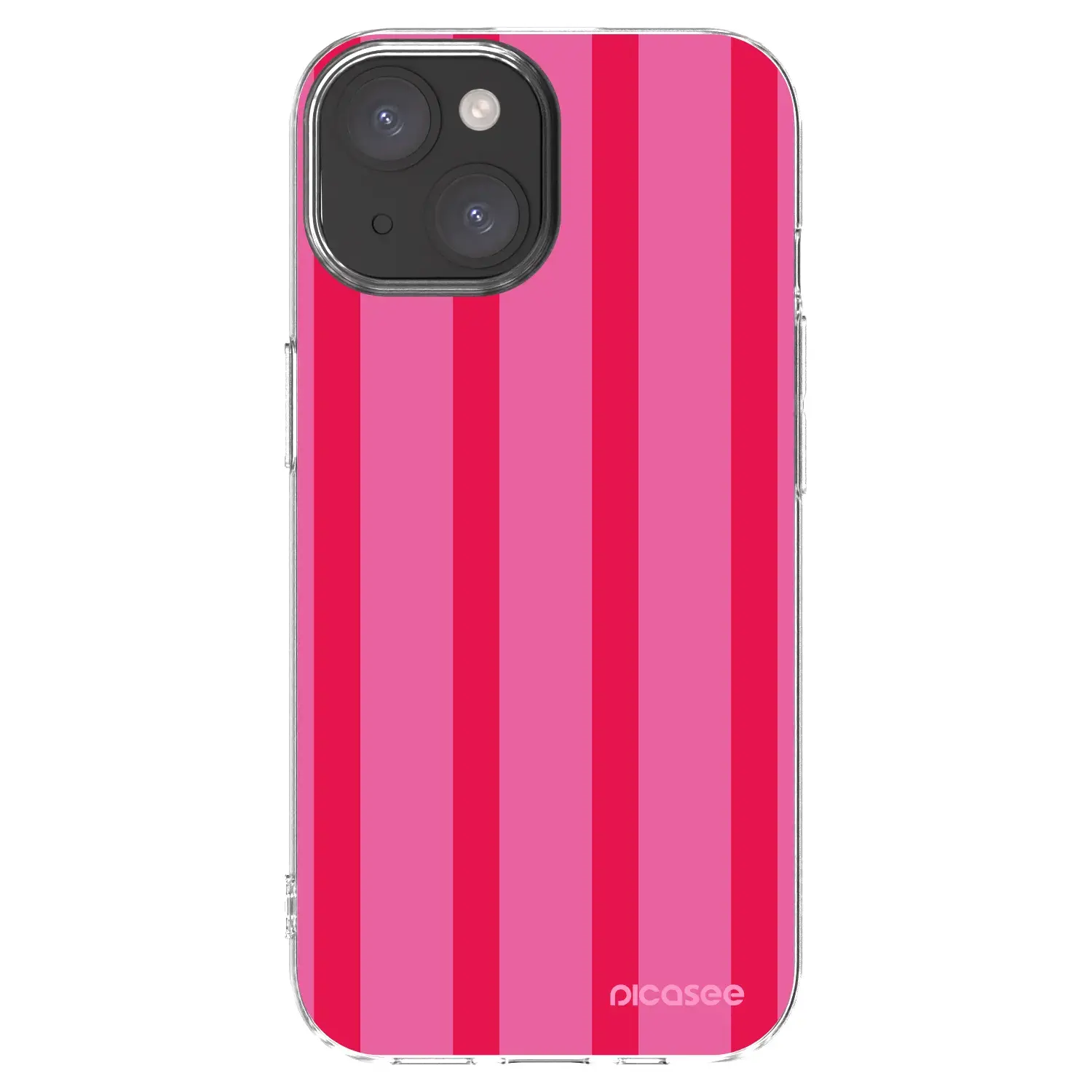 Silikonový průhledný obal pro Apple iPhone 15 - Hot tropic