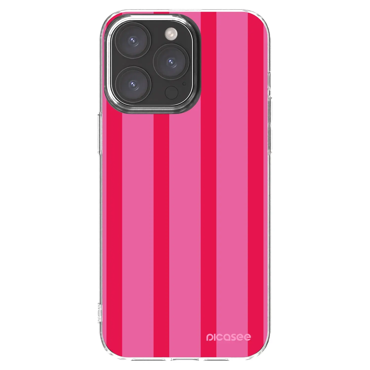 Silikonový průhledný obal pro Apple iPhone 15 Pro Max - Hot tropic