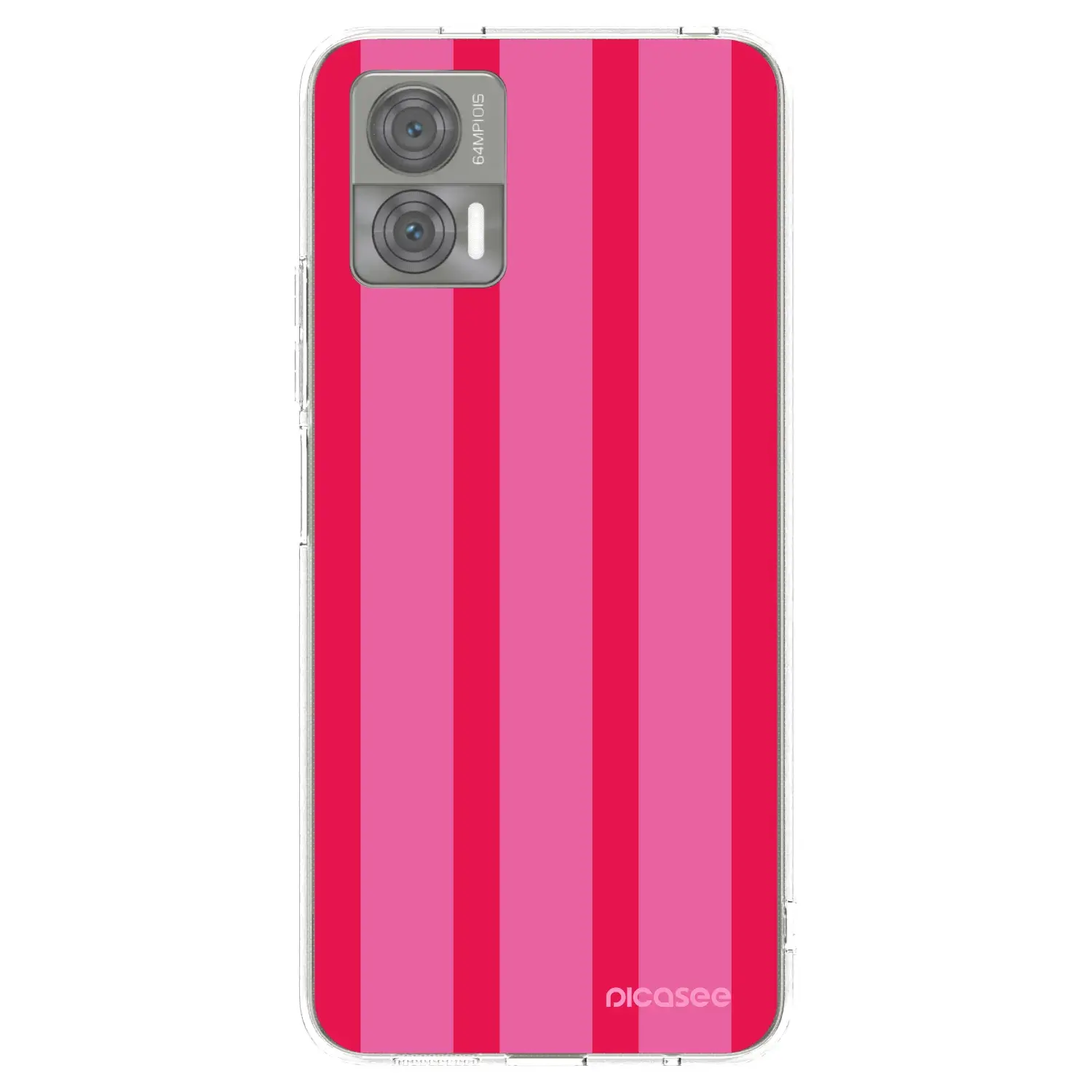 Silikonový průhledný obal pro Motorola Edge 30 Neo - Hot tropic
