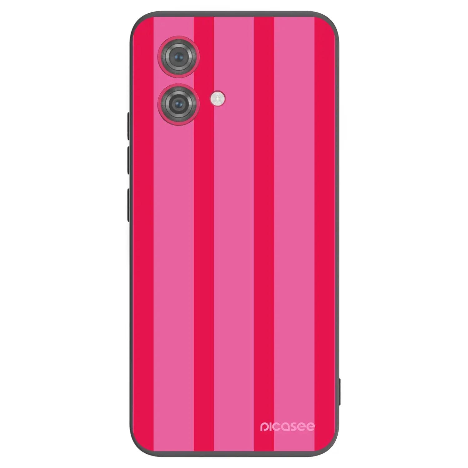 Silikonový černý obal pro Motorola Moto G84 5G - Hot tropic