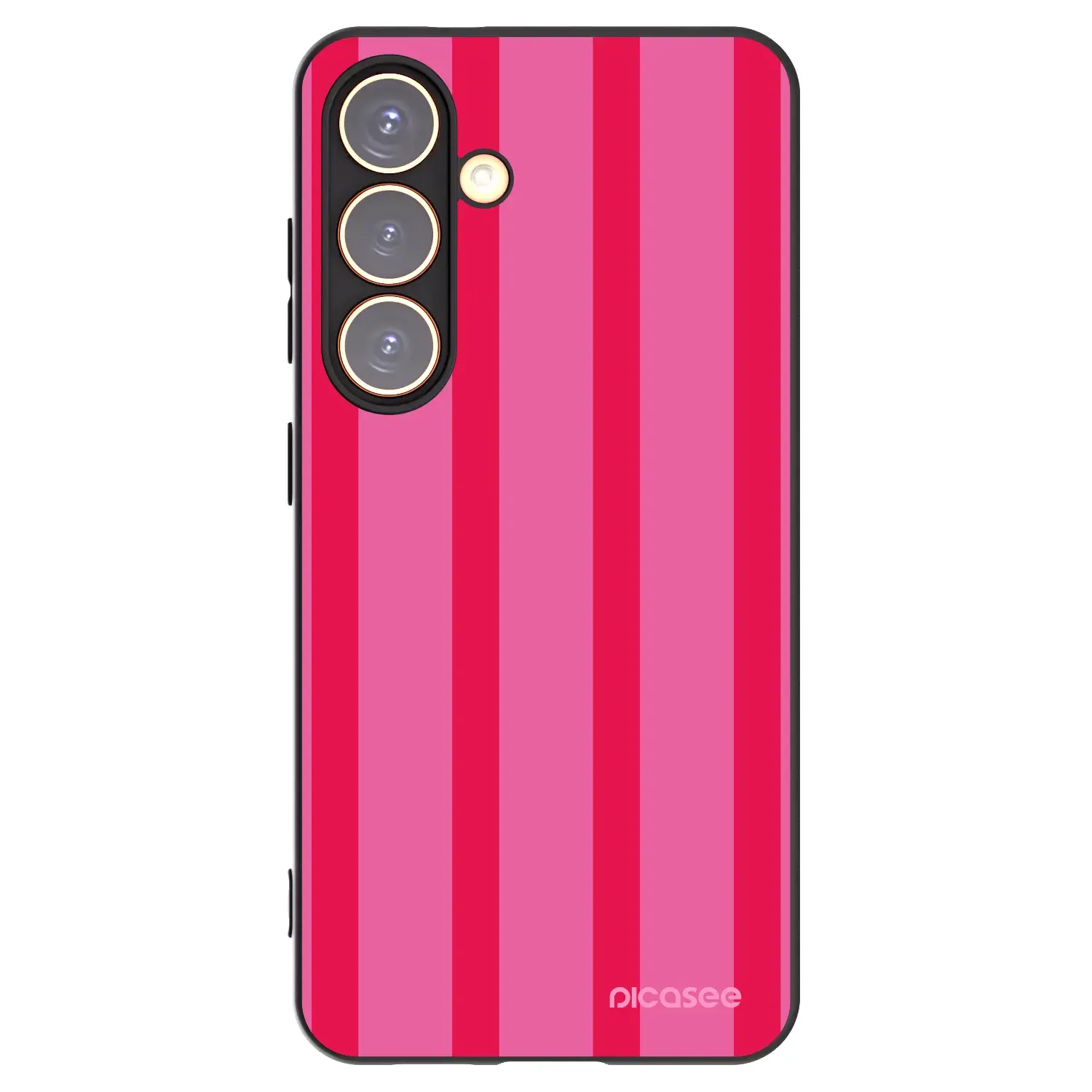 Silikonový černý obal pro Samsung Galaxy S24 S921B 5G - Hot tropic
