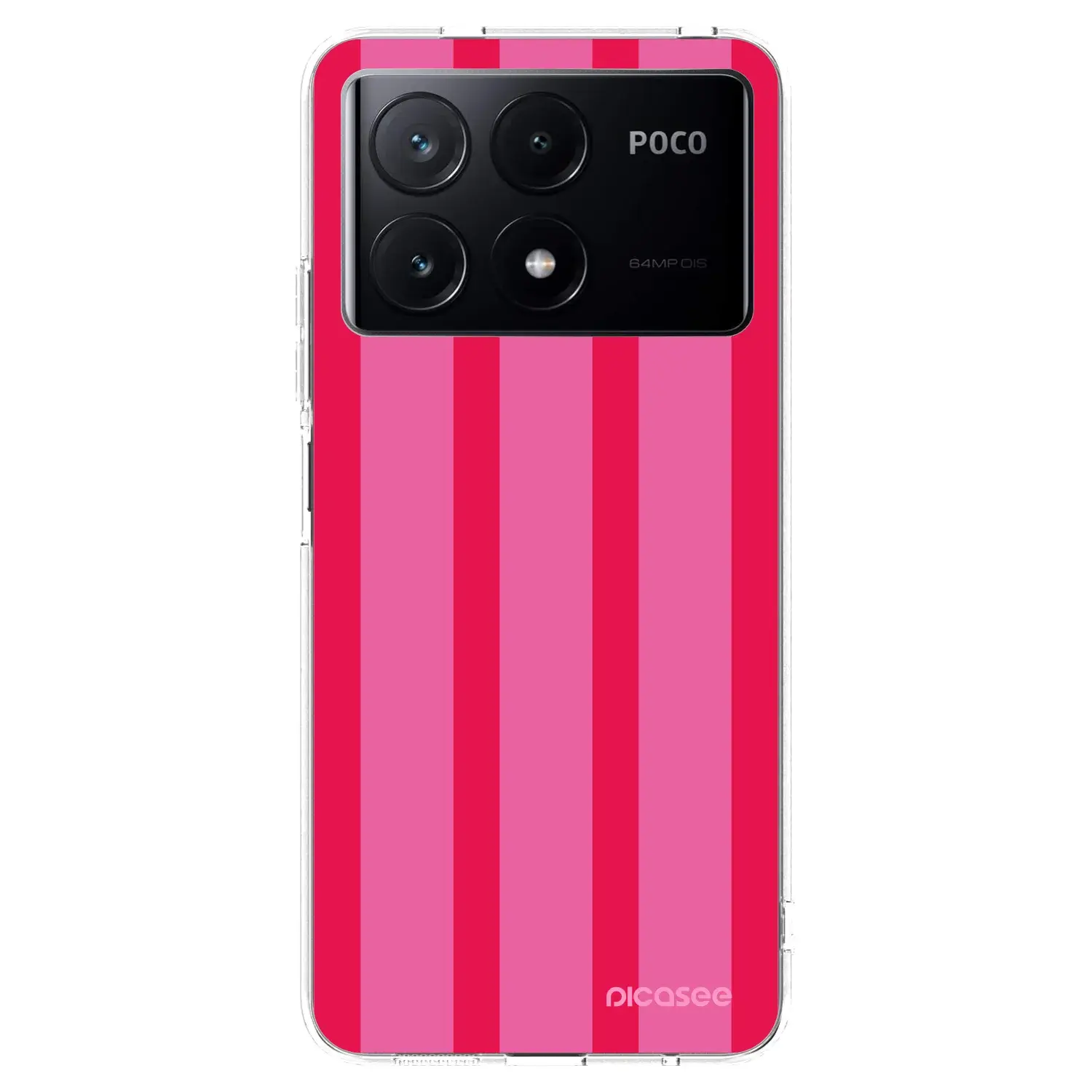 Silikonový průhledný obal pro Xiaomi Poco X6 Pro - Hot tropic