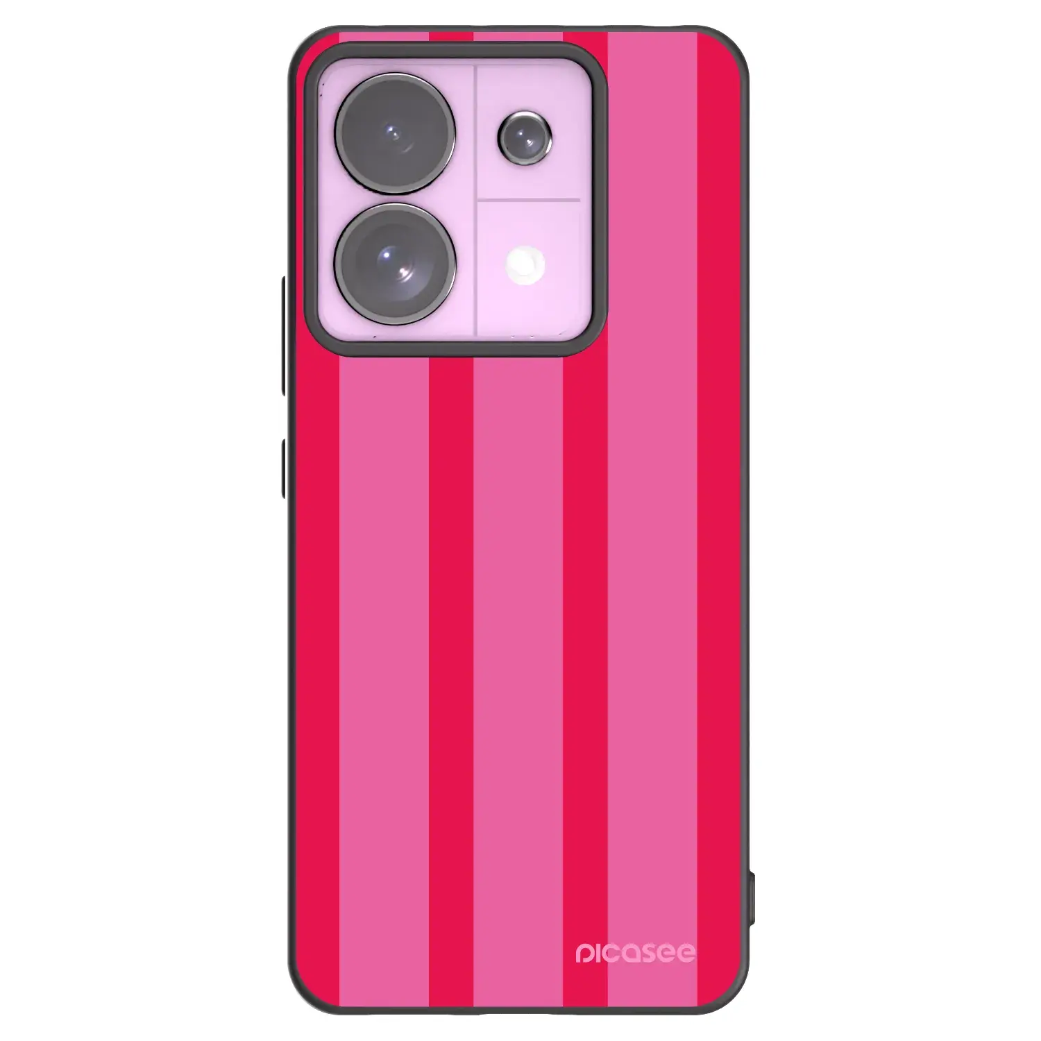 Silikonový černý obal pro Xiaomi Redmi Note 13 Pro 5G - Hot tropic