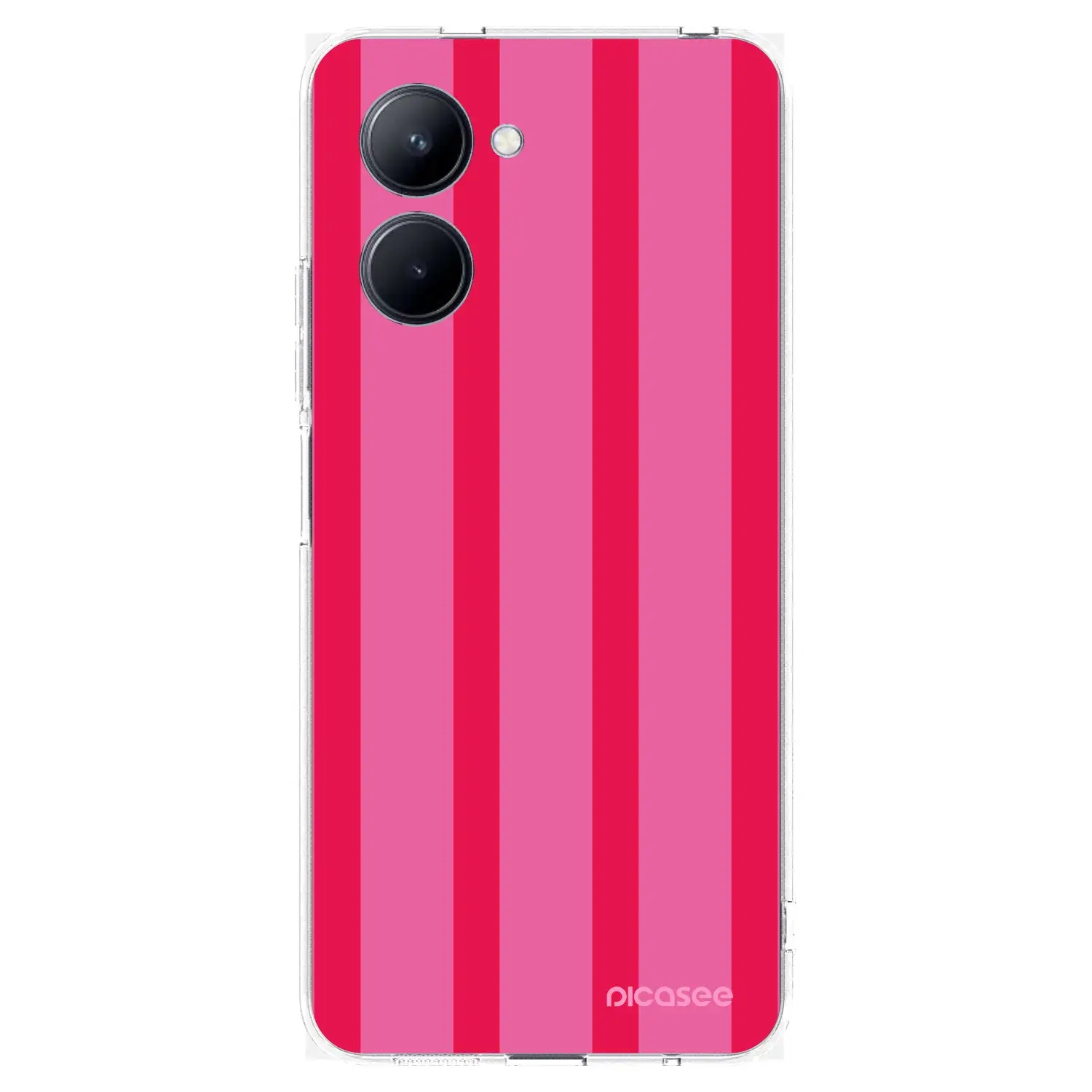 Silikonový průhledný obal pro Realme C33 (2023) - Hot tropic
