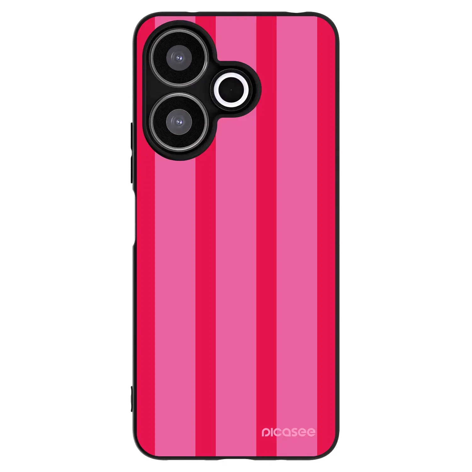 Silikonový černý obal pro Xiaomi Redmi 13 4G - Hot tropic
