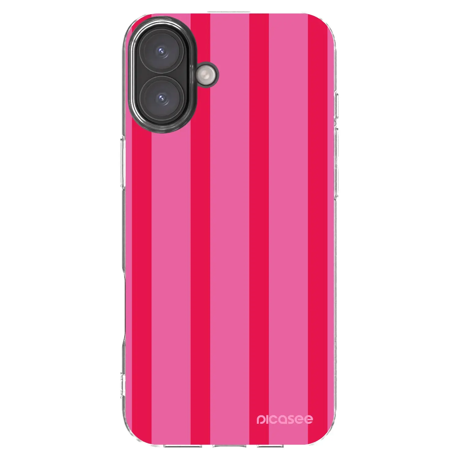 Silikonový průhledný obal pro Apple iPhone 16 Plus - Hot tropic