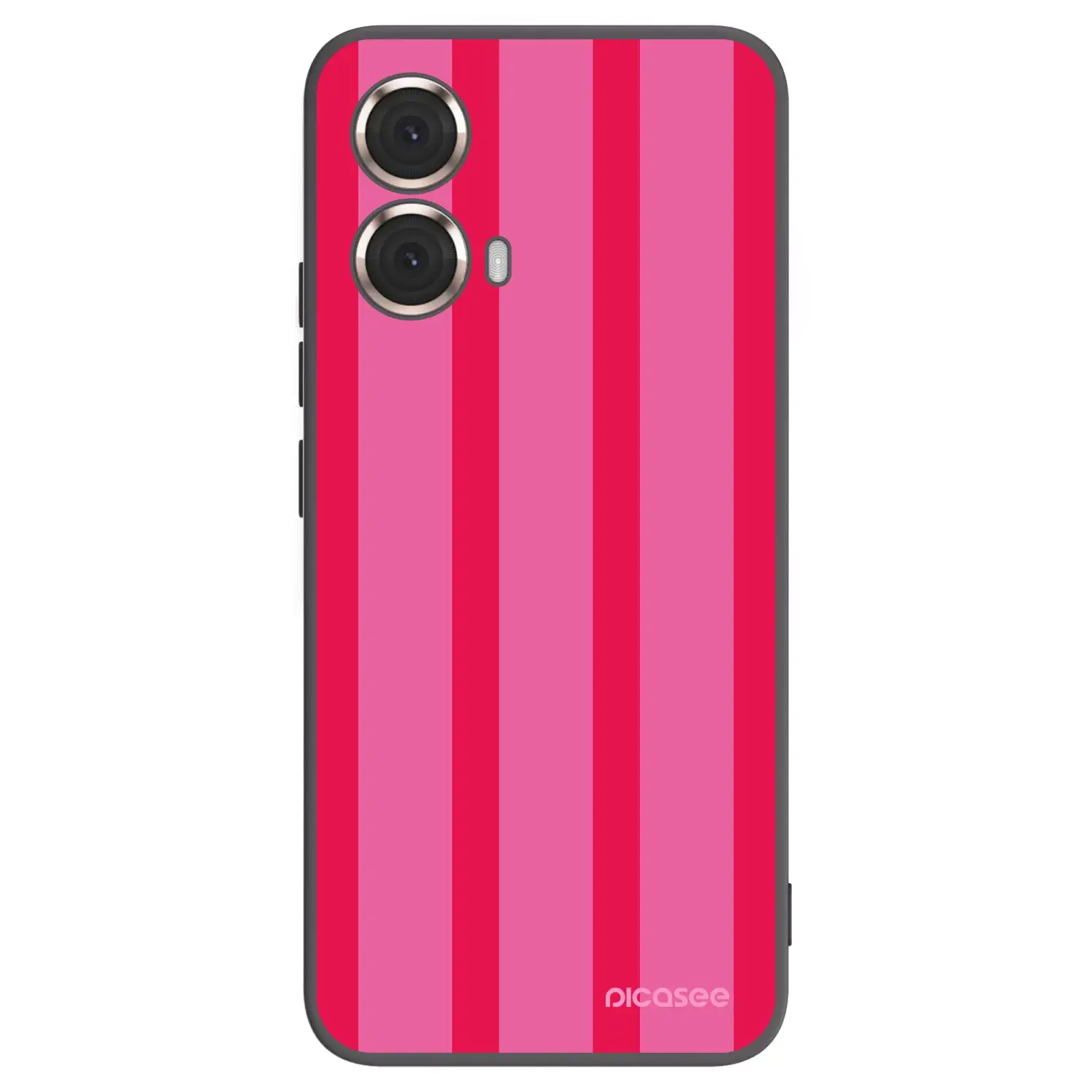 Silikonový černý obal pro Motorola Moto G85 - Hot tropic