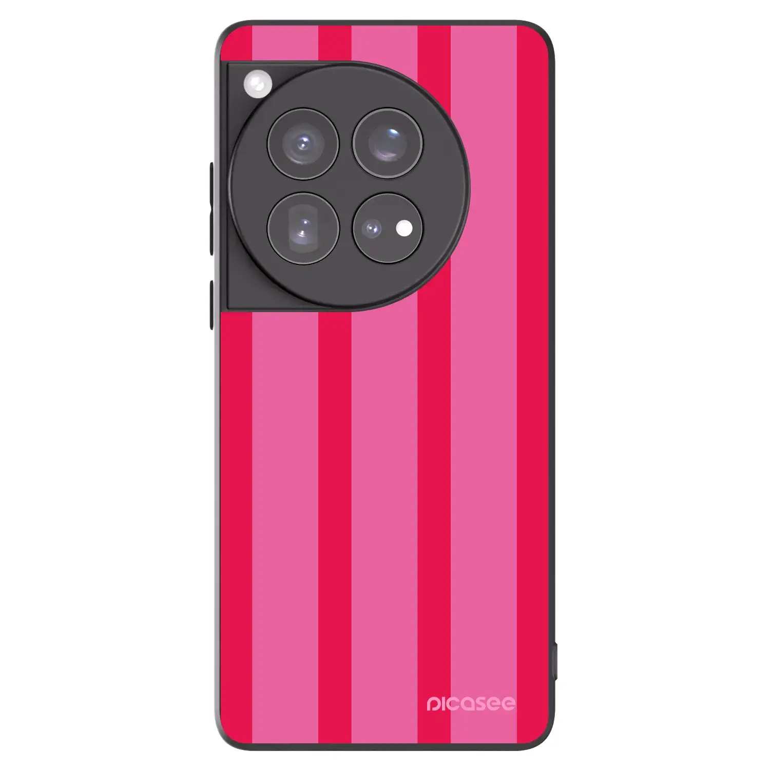 Silikonový černý obal pro OnePlus 12 5G - Hot tropic
