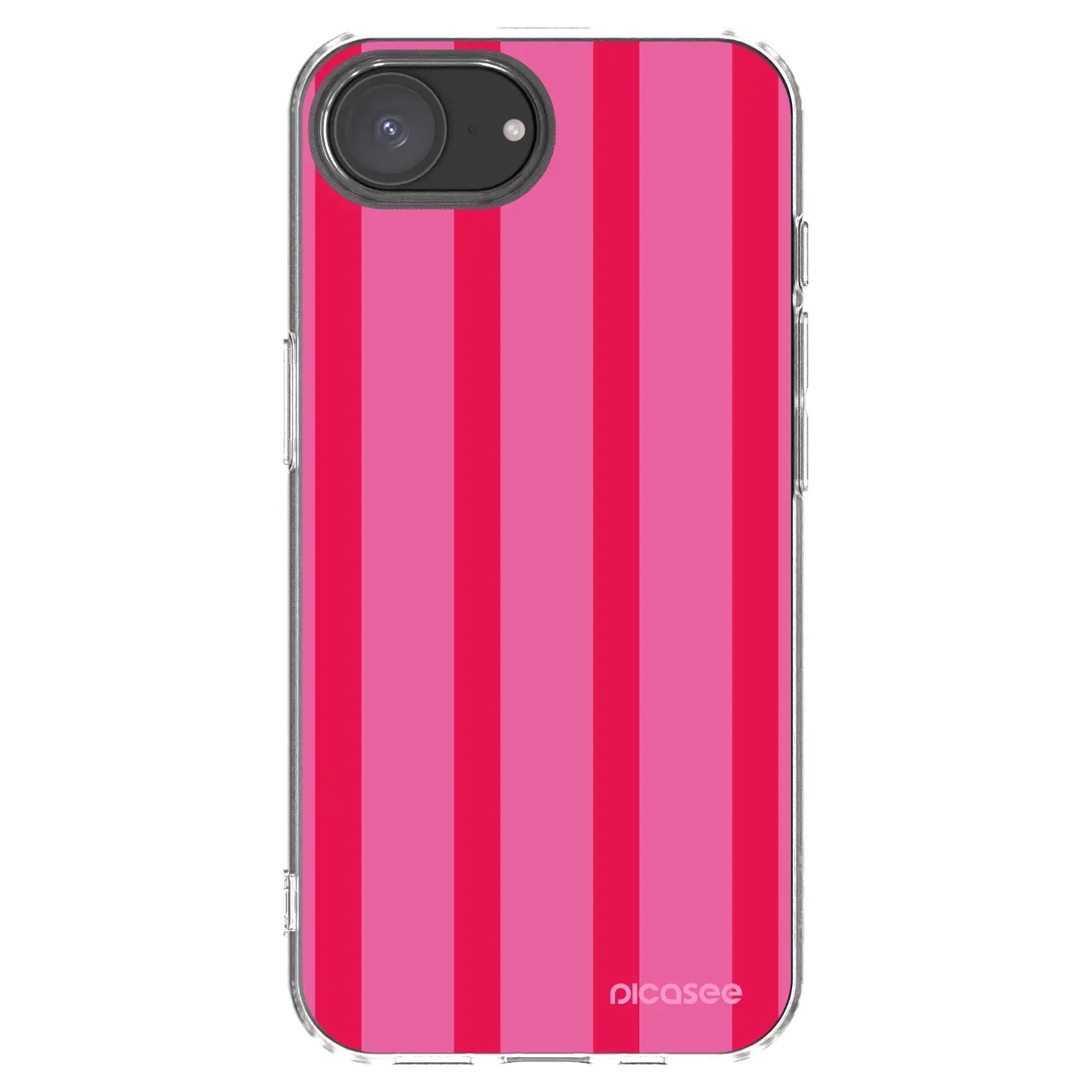 Silikonový průhledný obal pro Apple iPhone 16e - Hot tropic