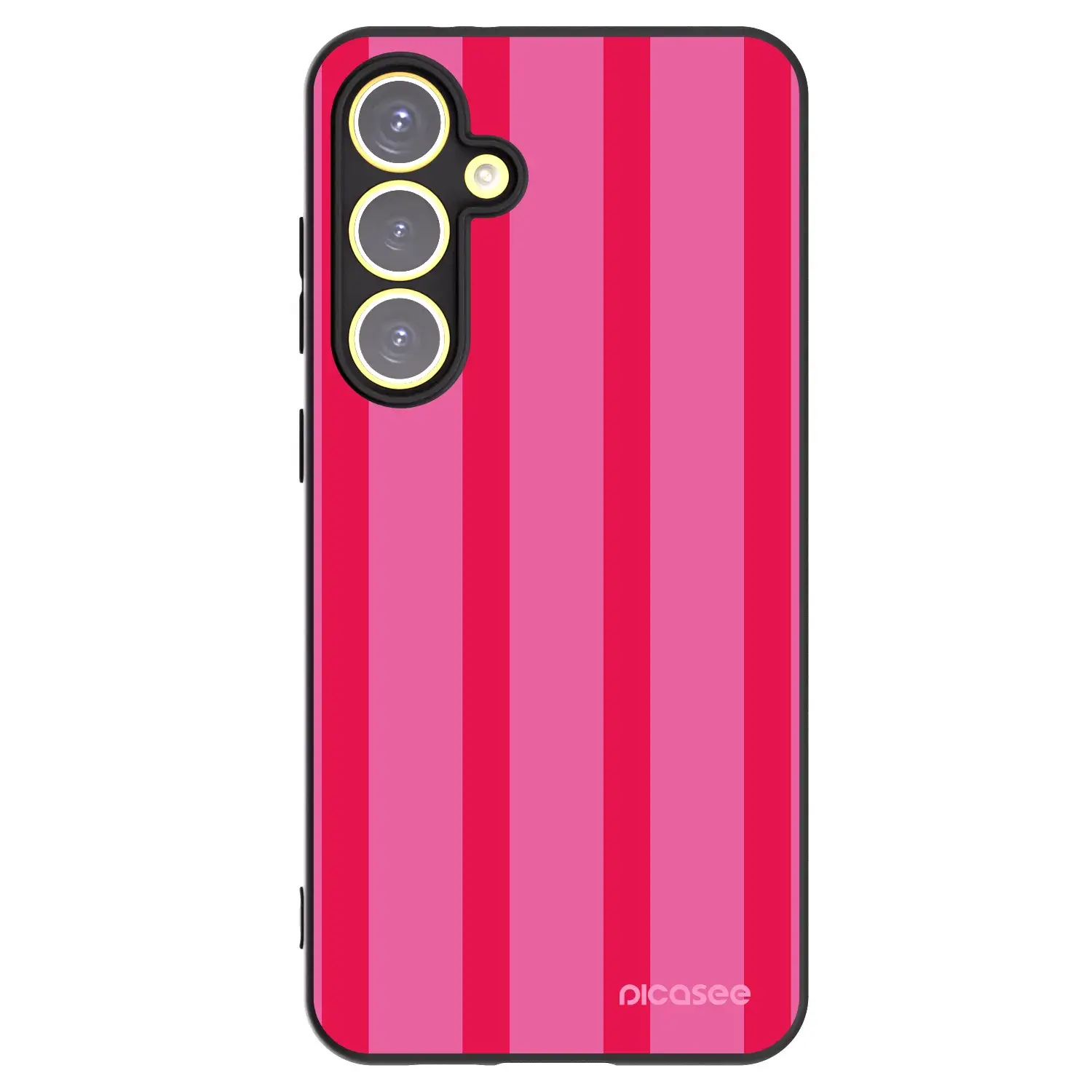 Silikonový černý obal pro Samsung Galaxy S24 FE S721B - Hot tropic