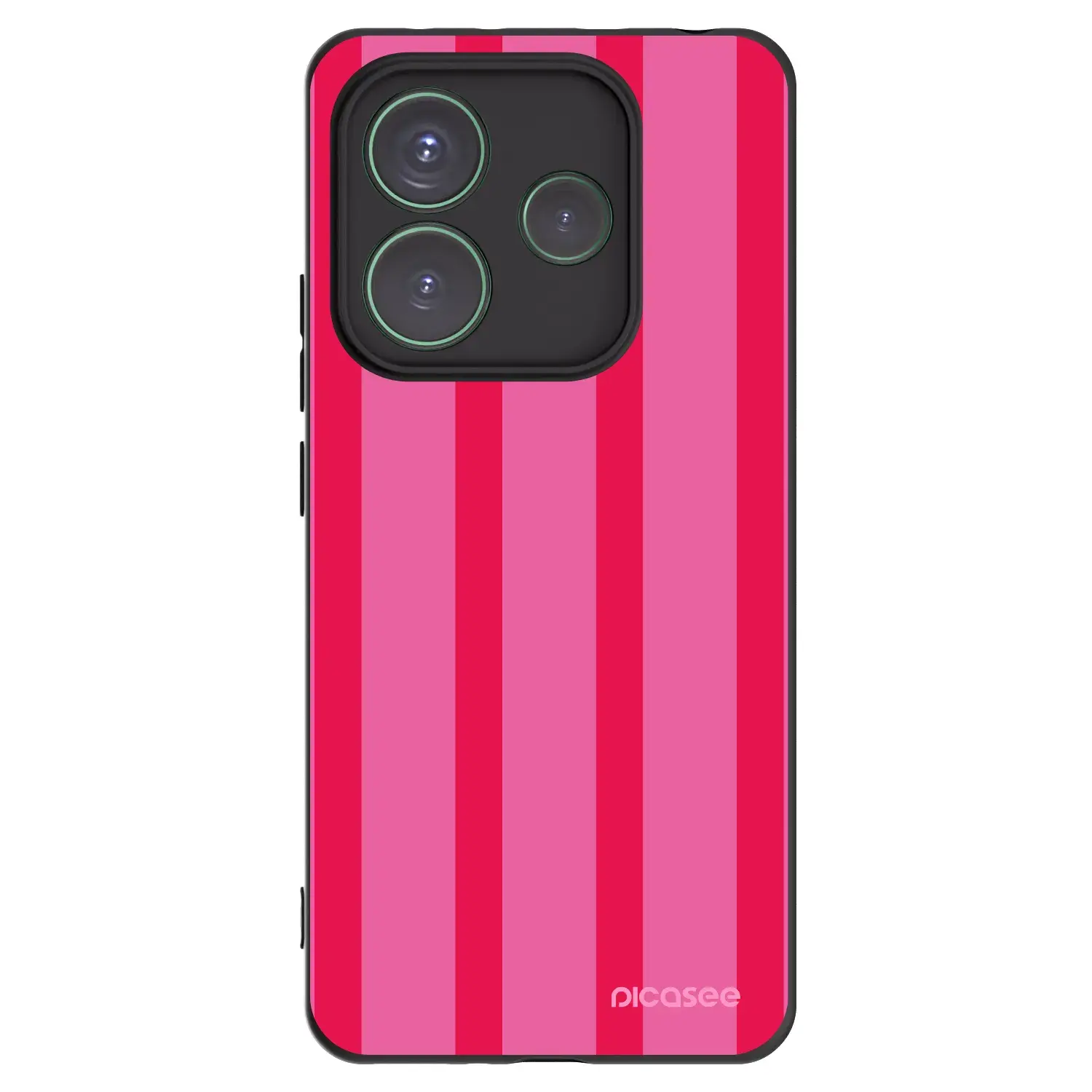 Silikonový černý obal pro Xiaomi Redmi Note 14 5G - Hot tropic