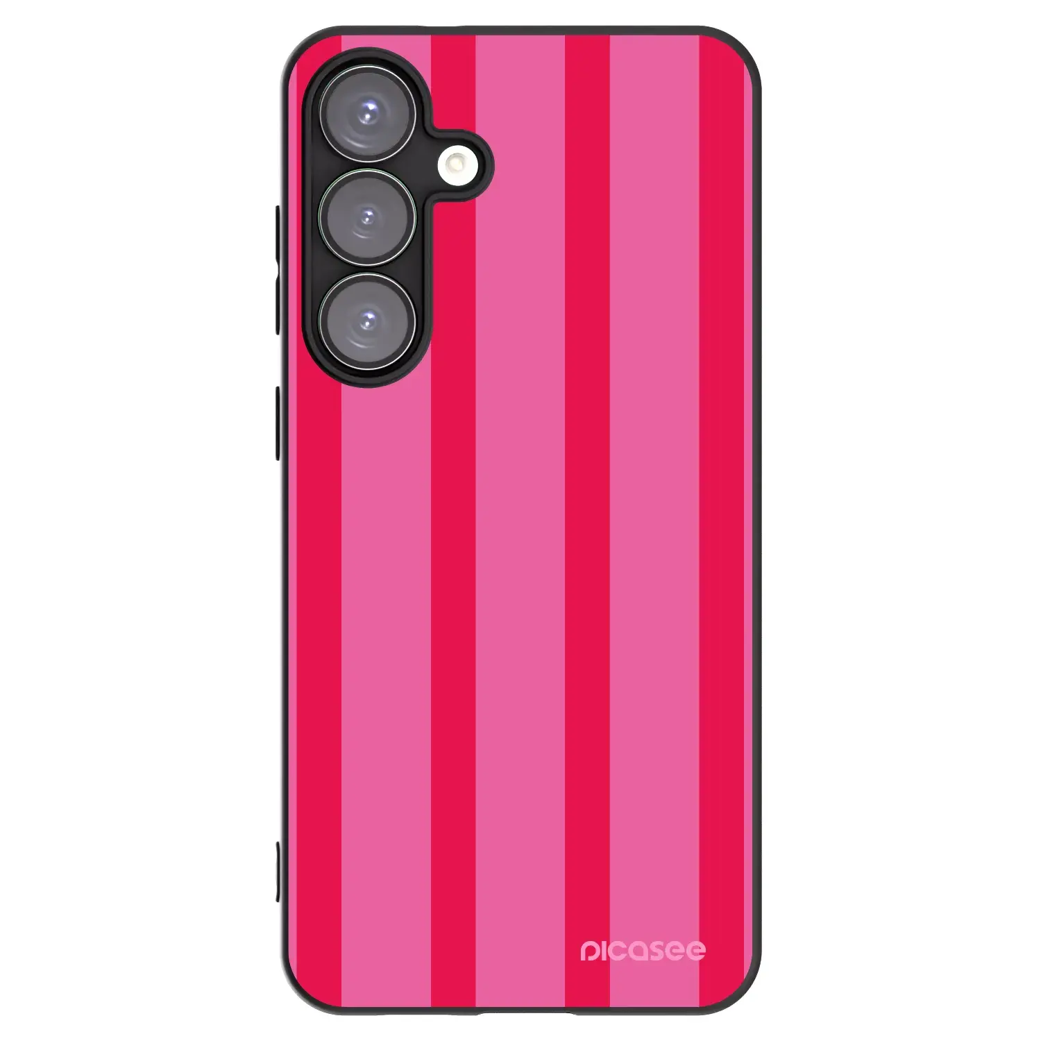 Silikonový černý obal pro Samsung Galaxy S25+ 5G - Hot tropic