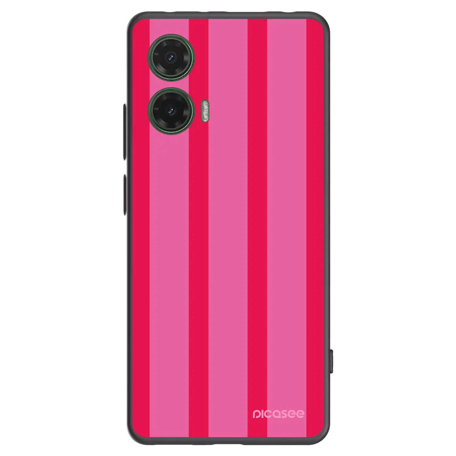 Silikonový černý obal pro Motorola Moto G35 5G - Hot tropic