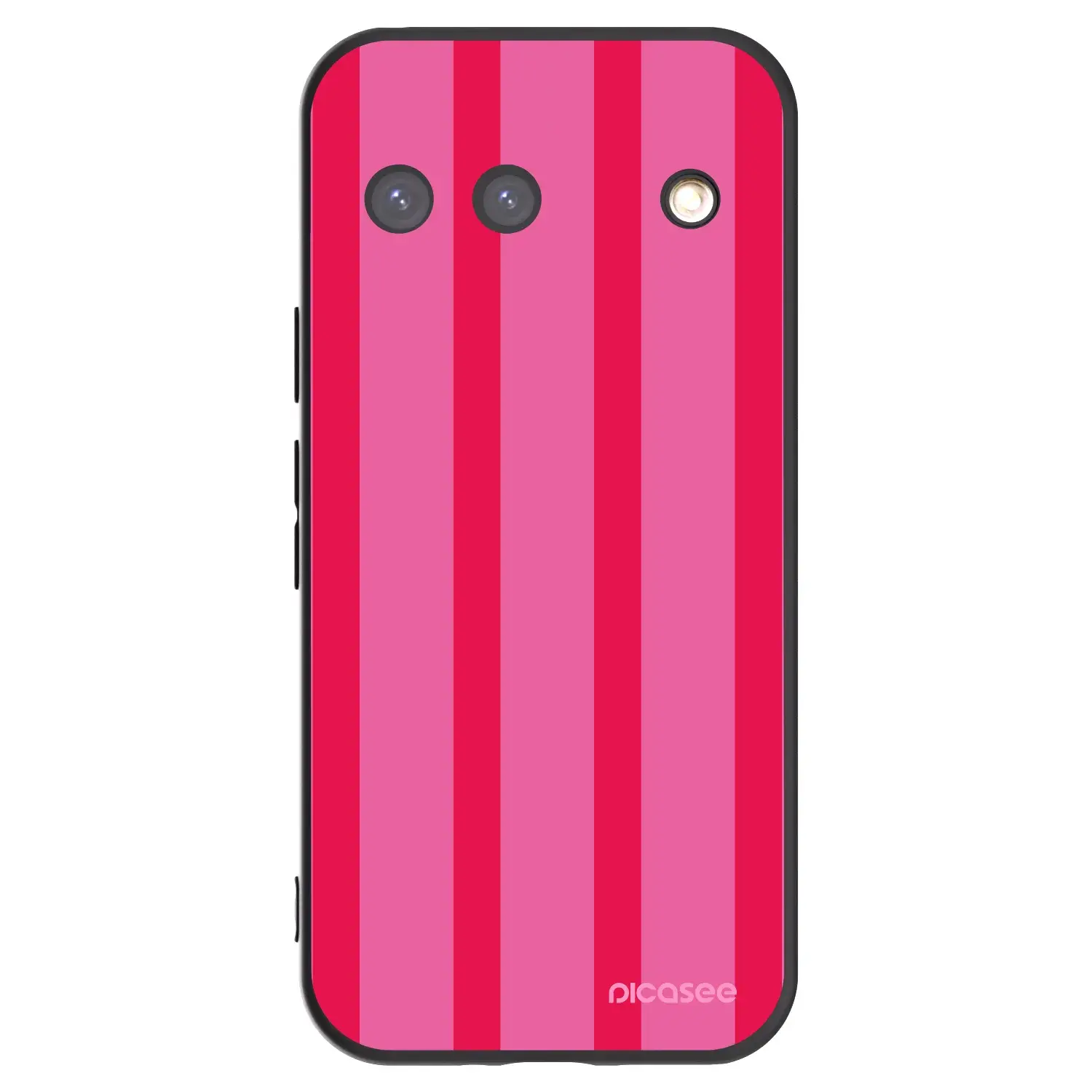 Silikonový černý obal pro Google Pixel 9 - Hot tropic