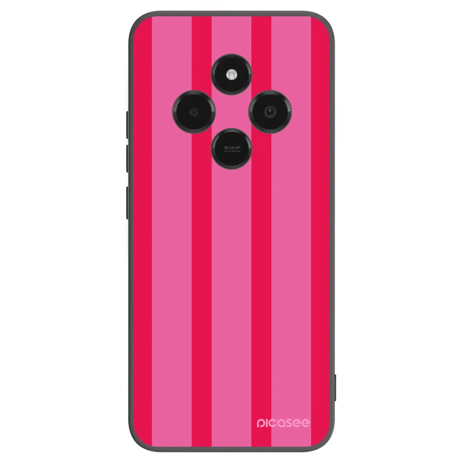 Silikonový černý obal pro Xiaomi Poco C75 - Hot tropic