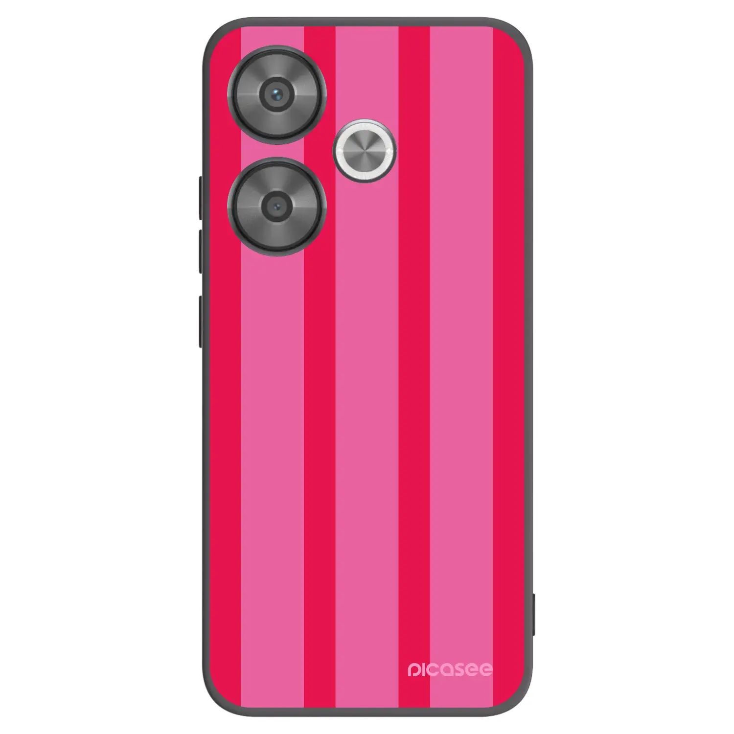 Silikonový černý obal pro Xiaomi Poco F6 - Hot tropic