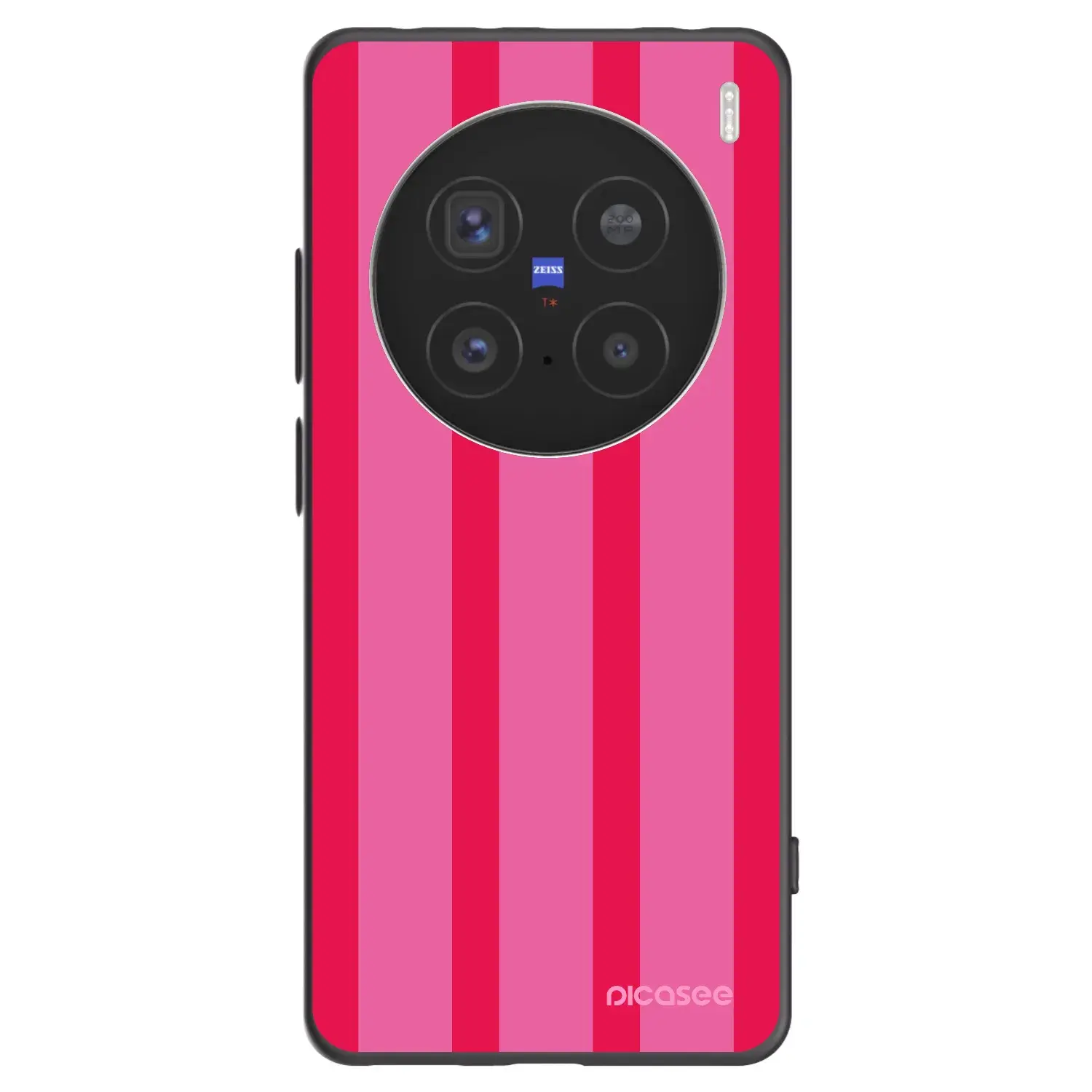 Silikonový černý obal pro Vivo X200 Pro - Hot tropic