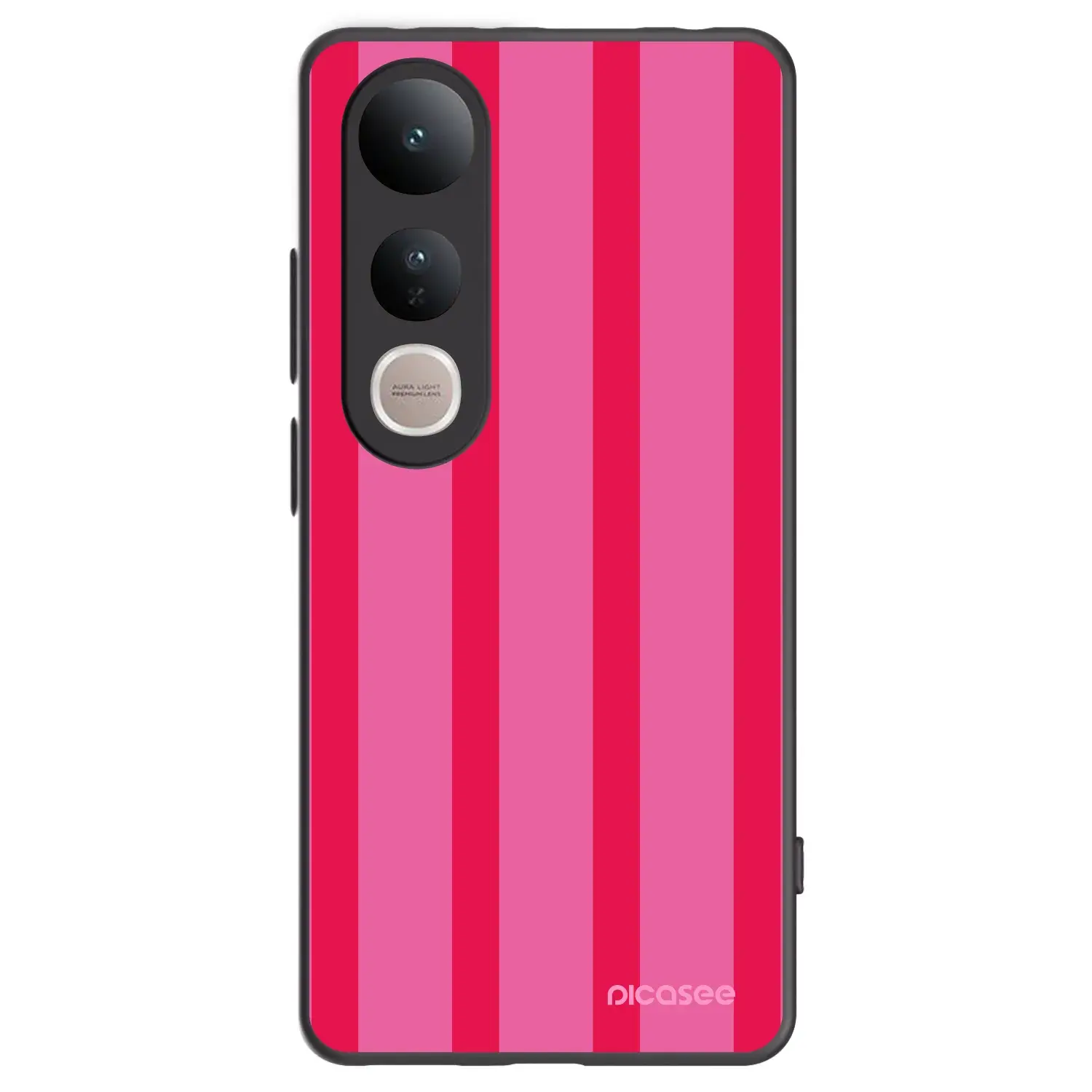 Silikonový černý obal pro Vivo V50 Lite 5G - Hot tropic