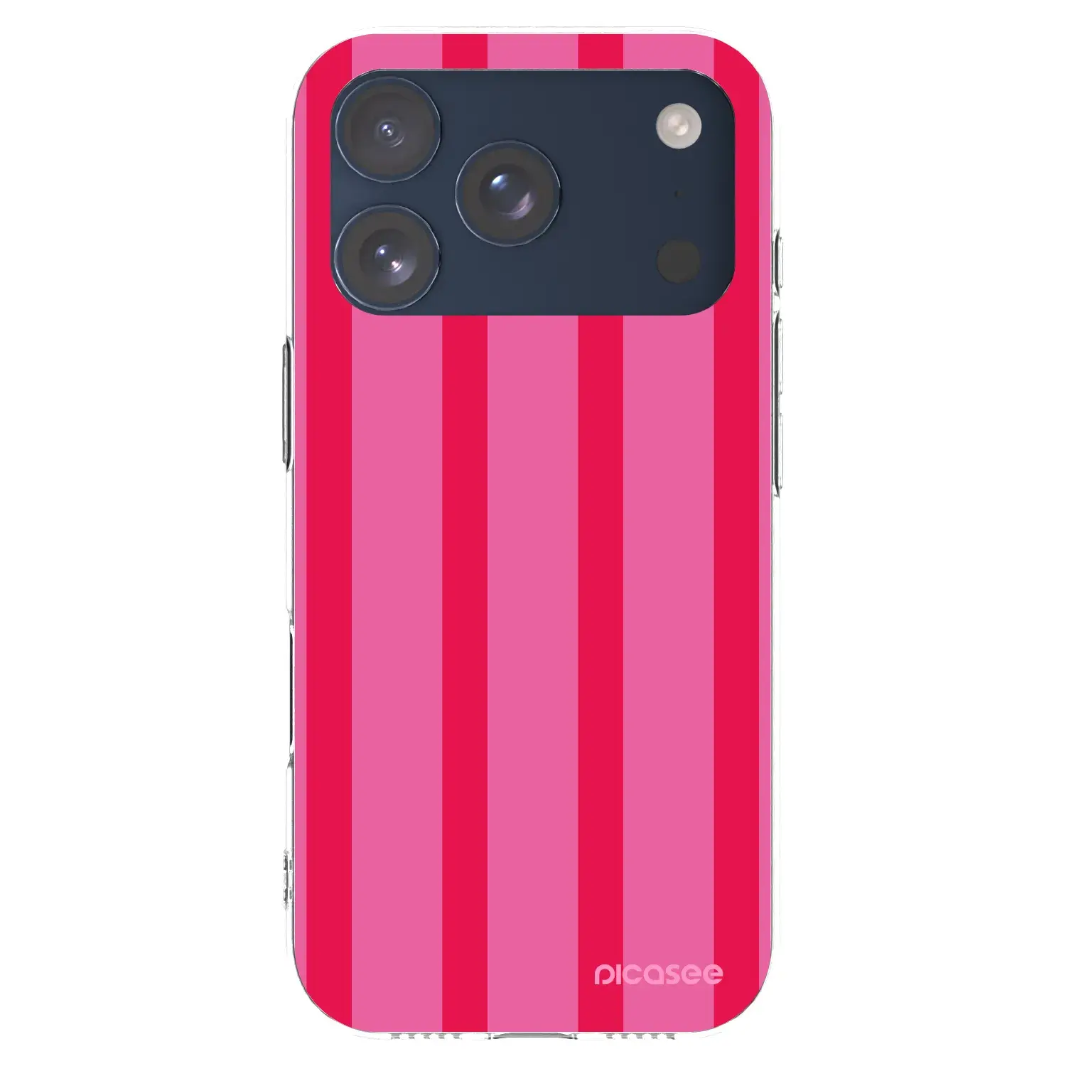 Silikonový průhledný obal pro Apple iPhone 17 Pro - Hot tropic