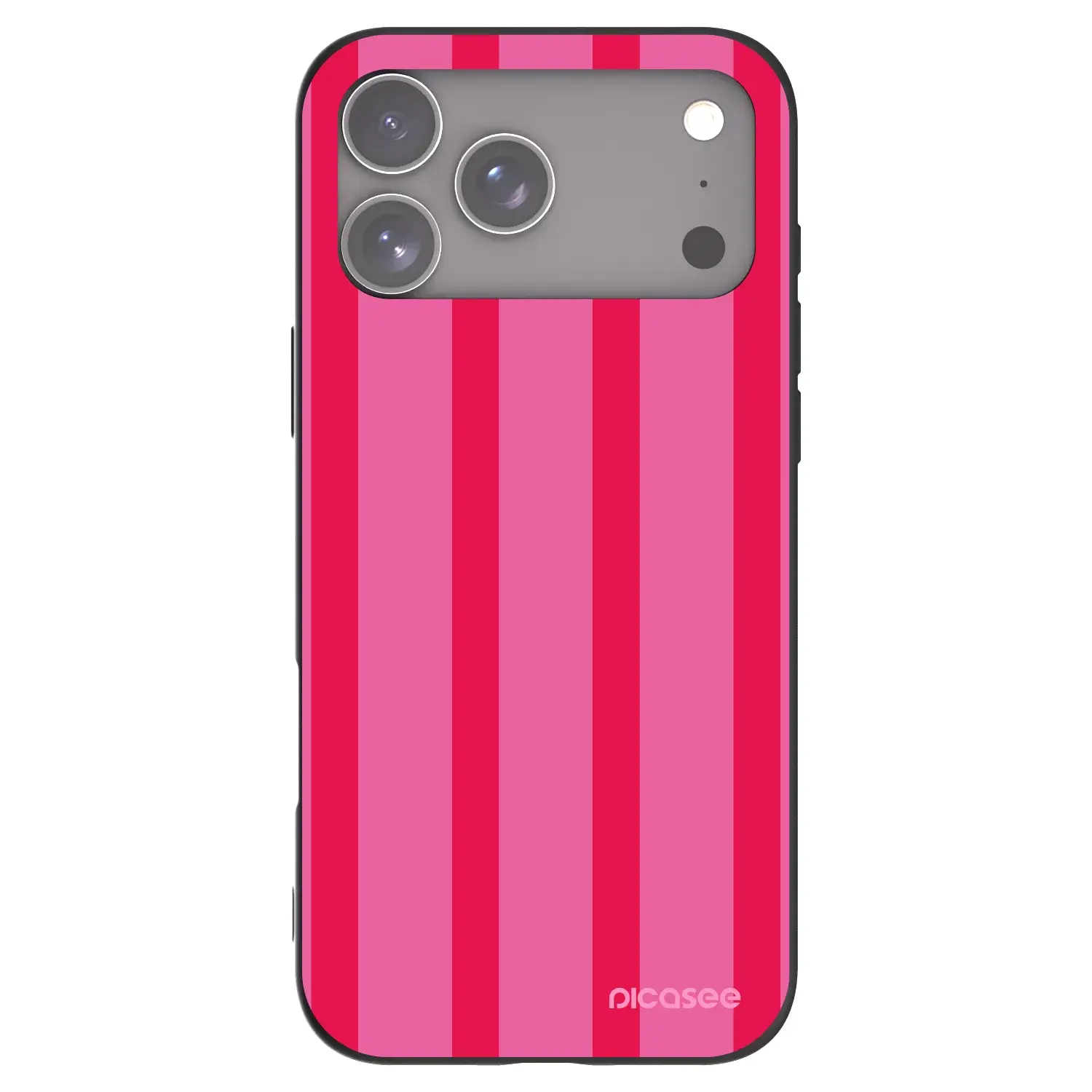 Silikonový černý obal pro Apple iPhone 17 Pro Max - Hot tropic