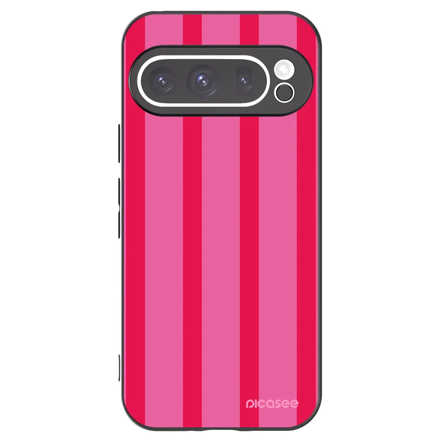 Silikonový černý obal pro Google Pixel 9 Pro XL - Hot tropic