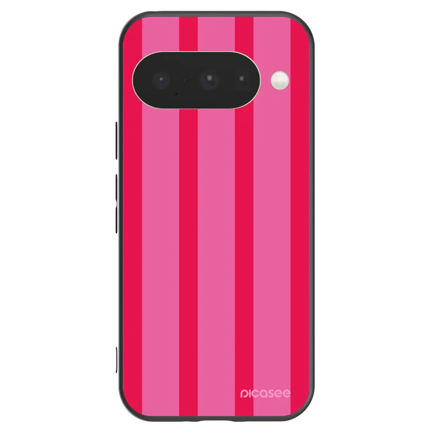 Silikonový černý obal pro Google Pixel 10 - Hot tropic