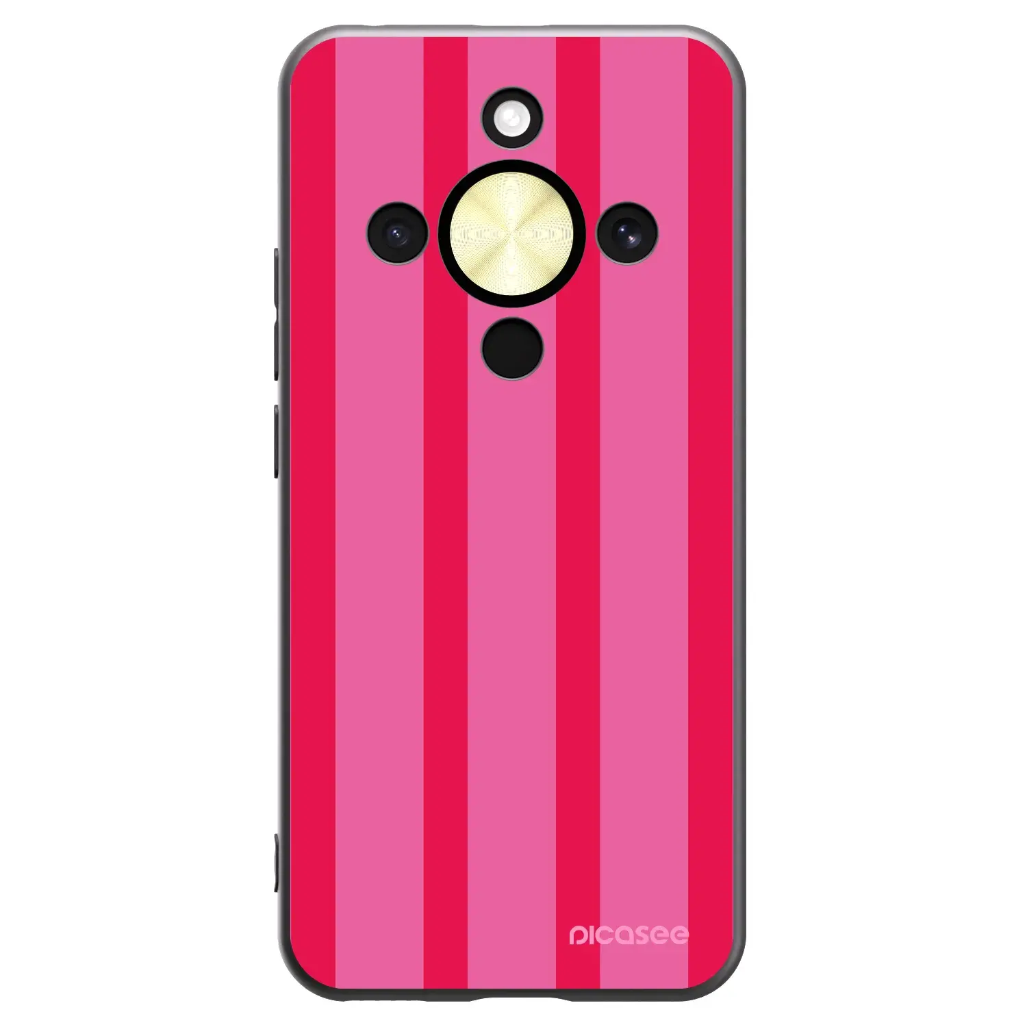 Silikonový černý obal pro Honor Magic8 Lite 5G - Hot tropic