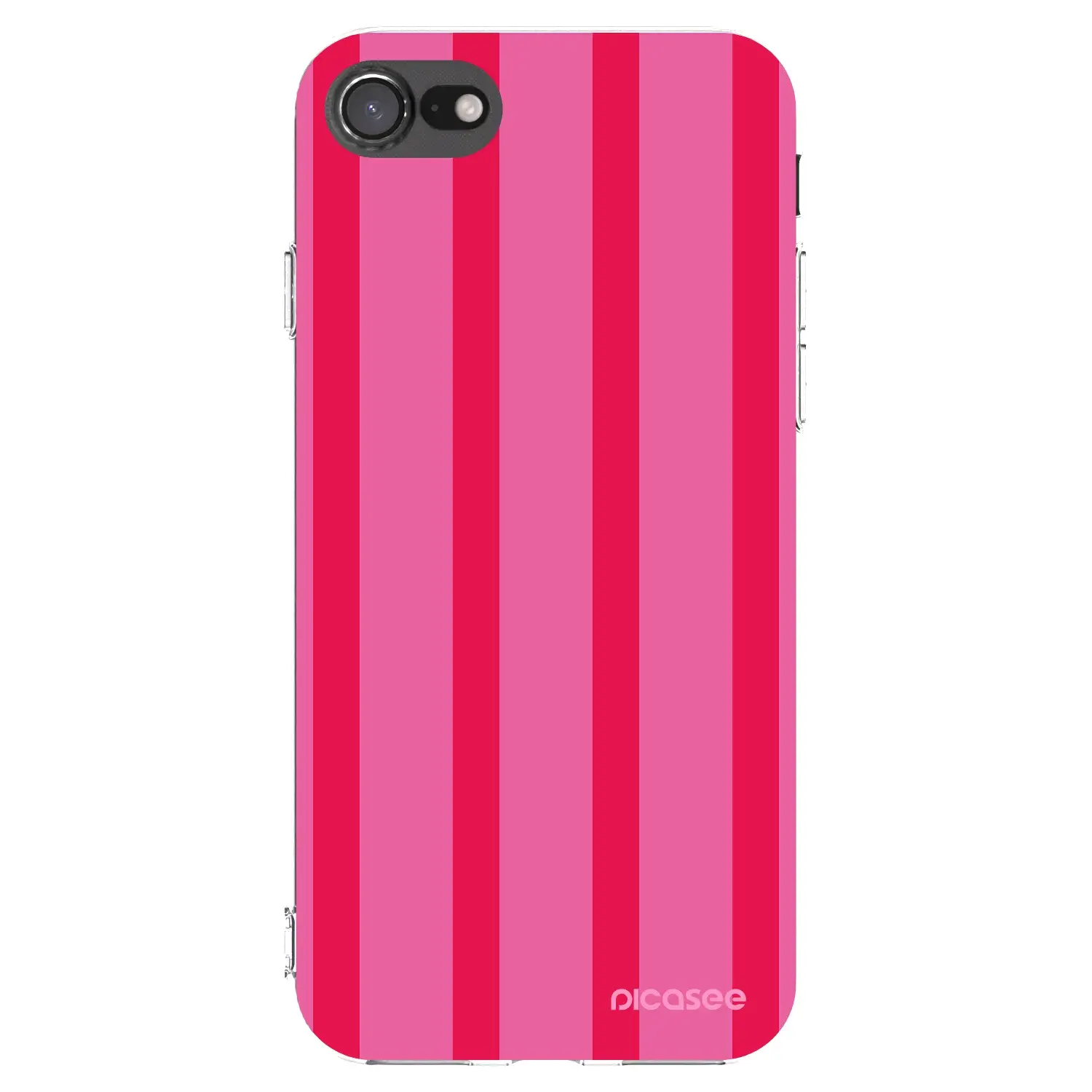 Silikonový průhledný obal pro Apple iPhone SE 2020 - Hot tropic
