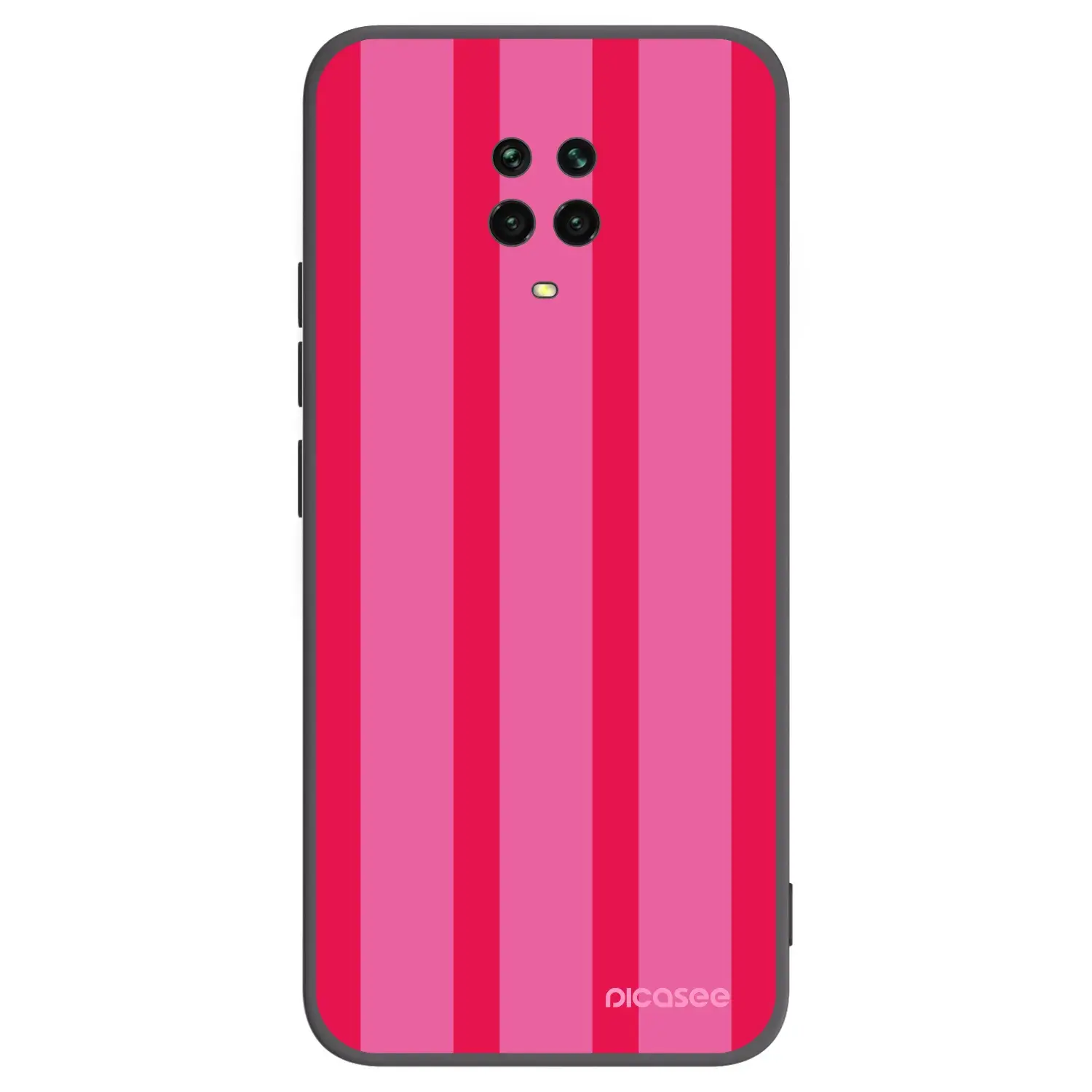Silikonový černý obal pro Xiaomi Redmi Note 9 Pro - Hot tropic