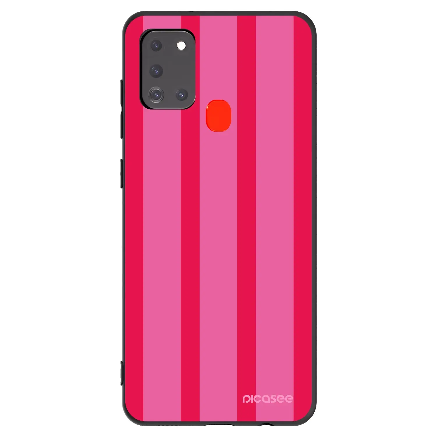 Silikonový černý obal pro Samsung Galaxy A21s - Hot tropic