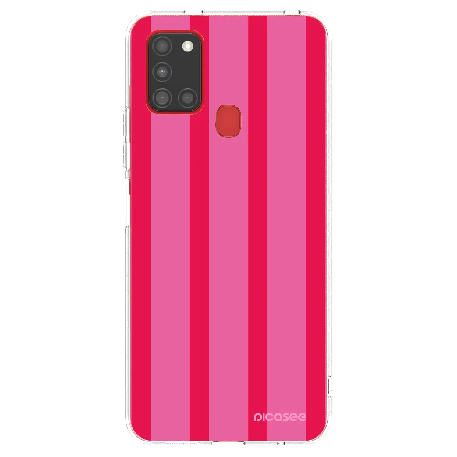 Silikonový průhledný obal pro Samsung Galaxy A21s - Hot tropic