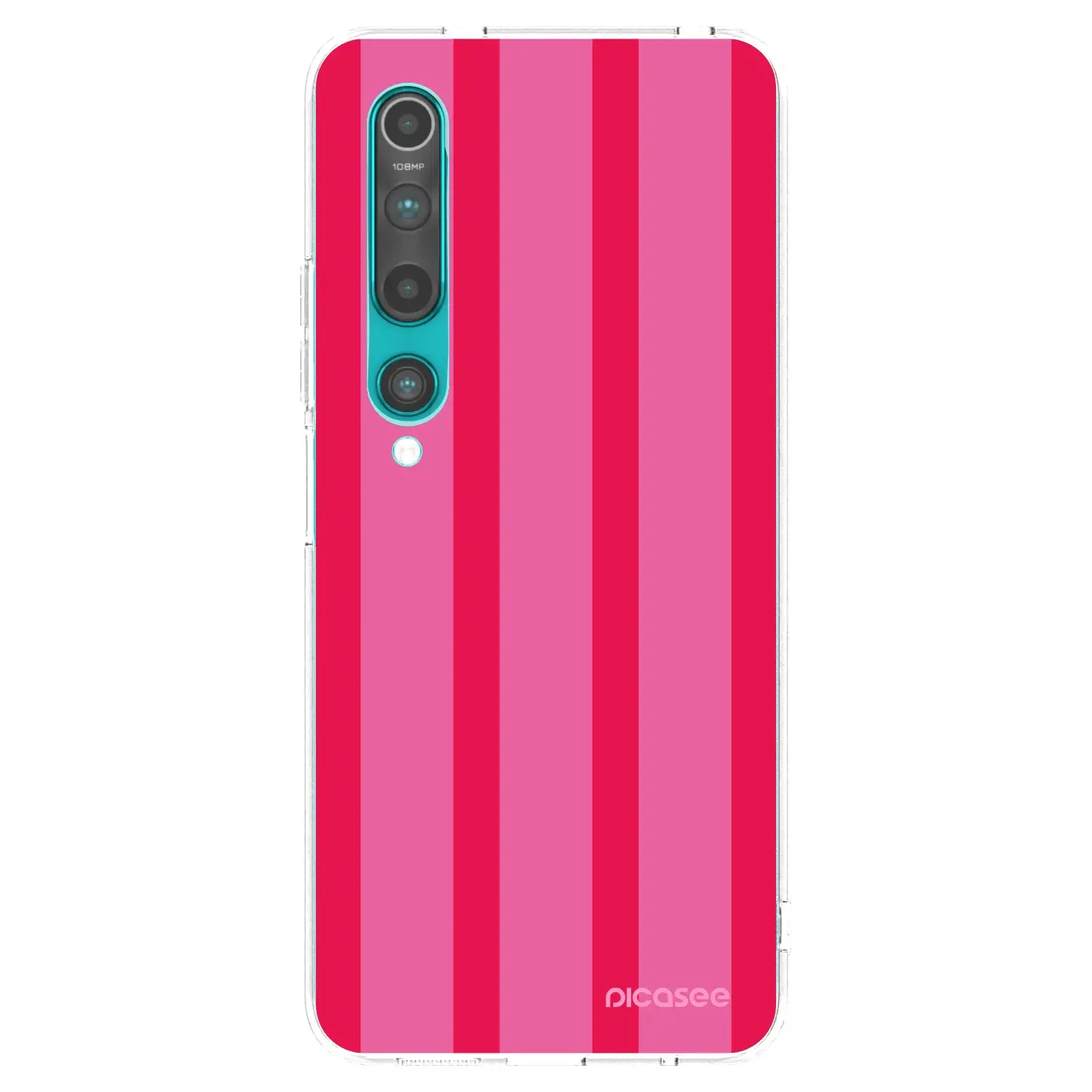 Silikonový průhledný obal pro Xiaomi Mi 10 - Hot tropic