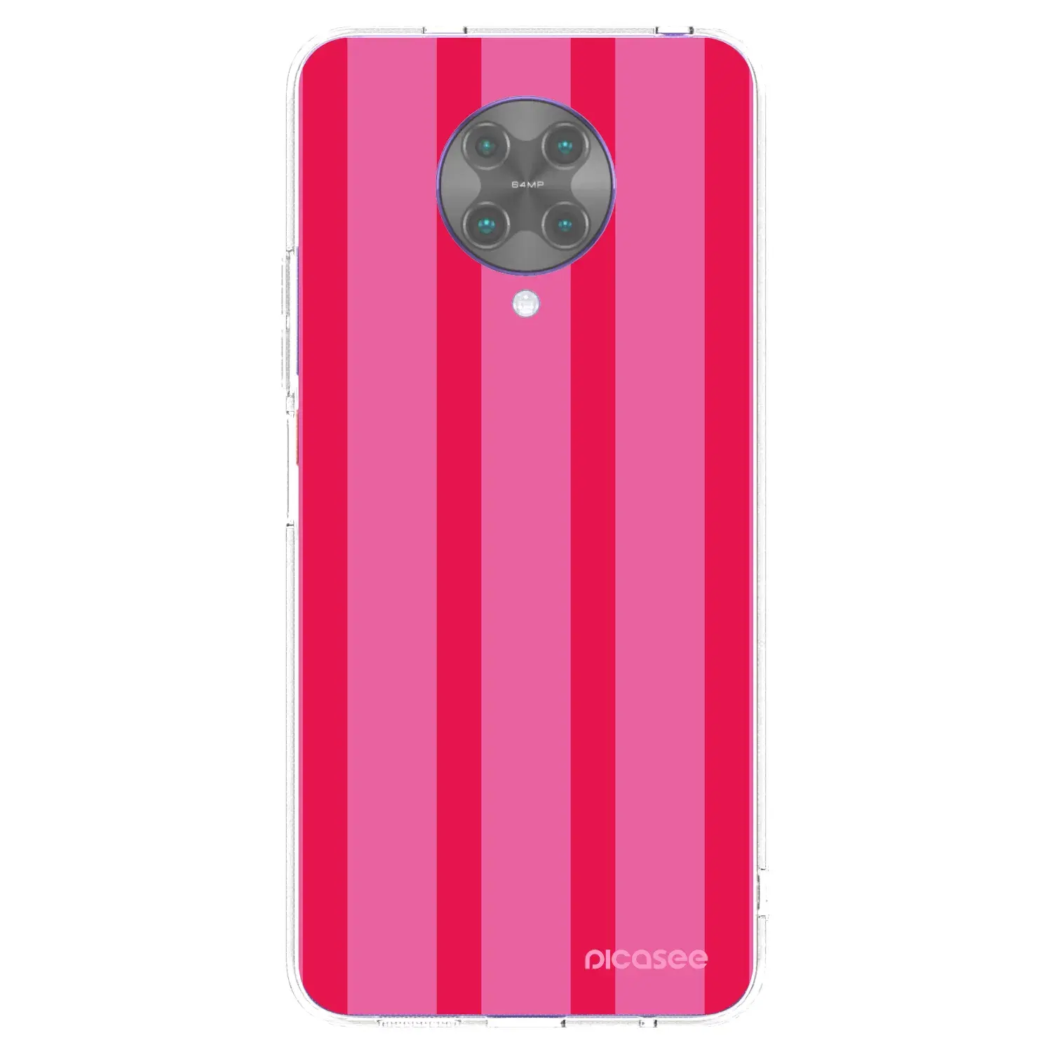 Silikonový průhledný obal pro Xiaomi Poco F2 Pro - Hot tropic
