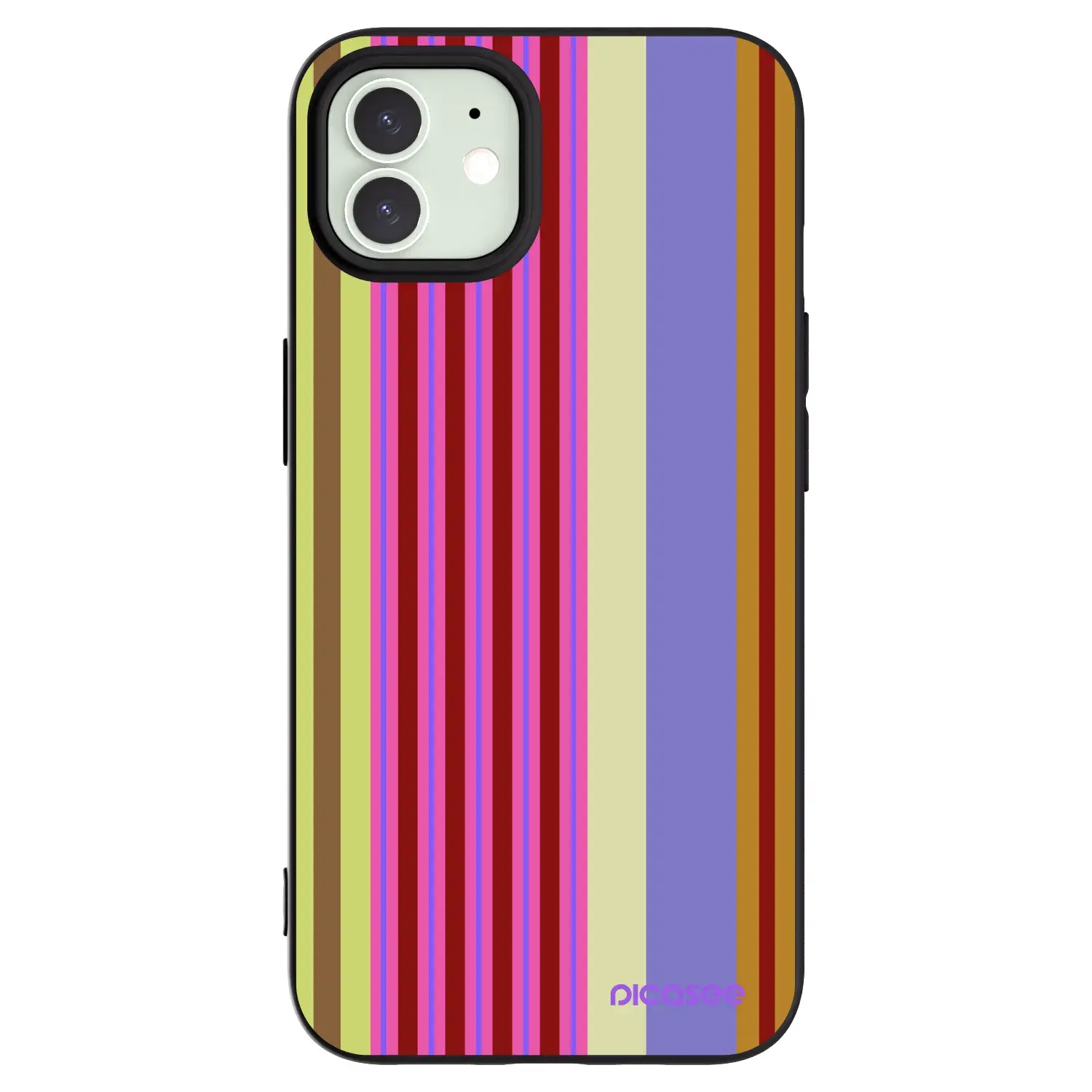 Silikonový černý obal pro Apple iPhone 12 - Late checkout