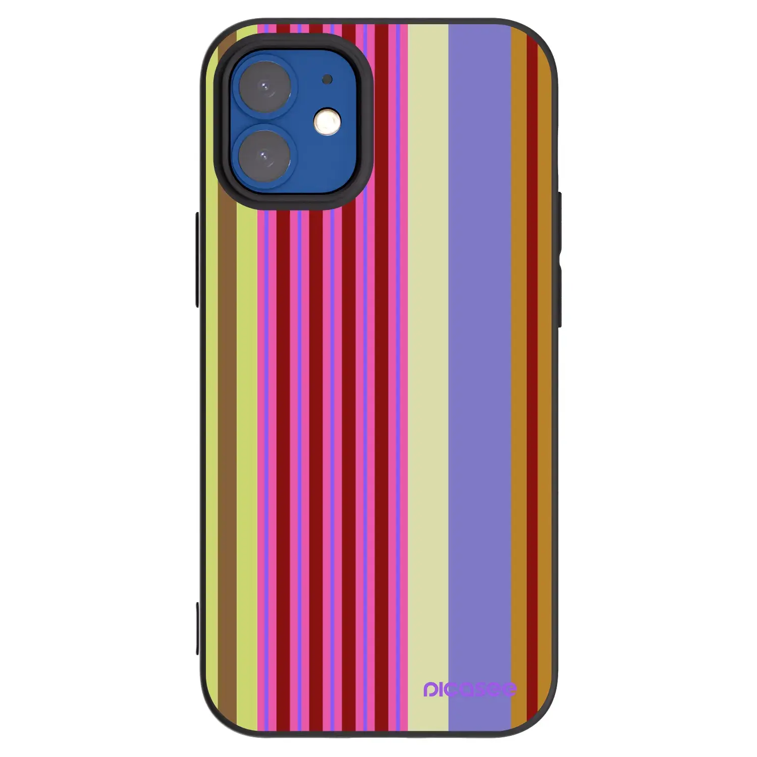 Silikonový černý obal pro Apple iPhone 12 mini - Late checkout