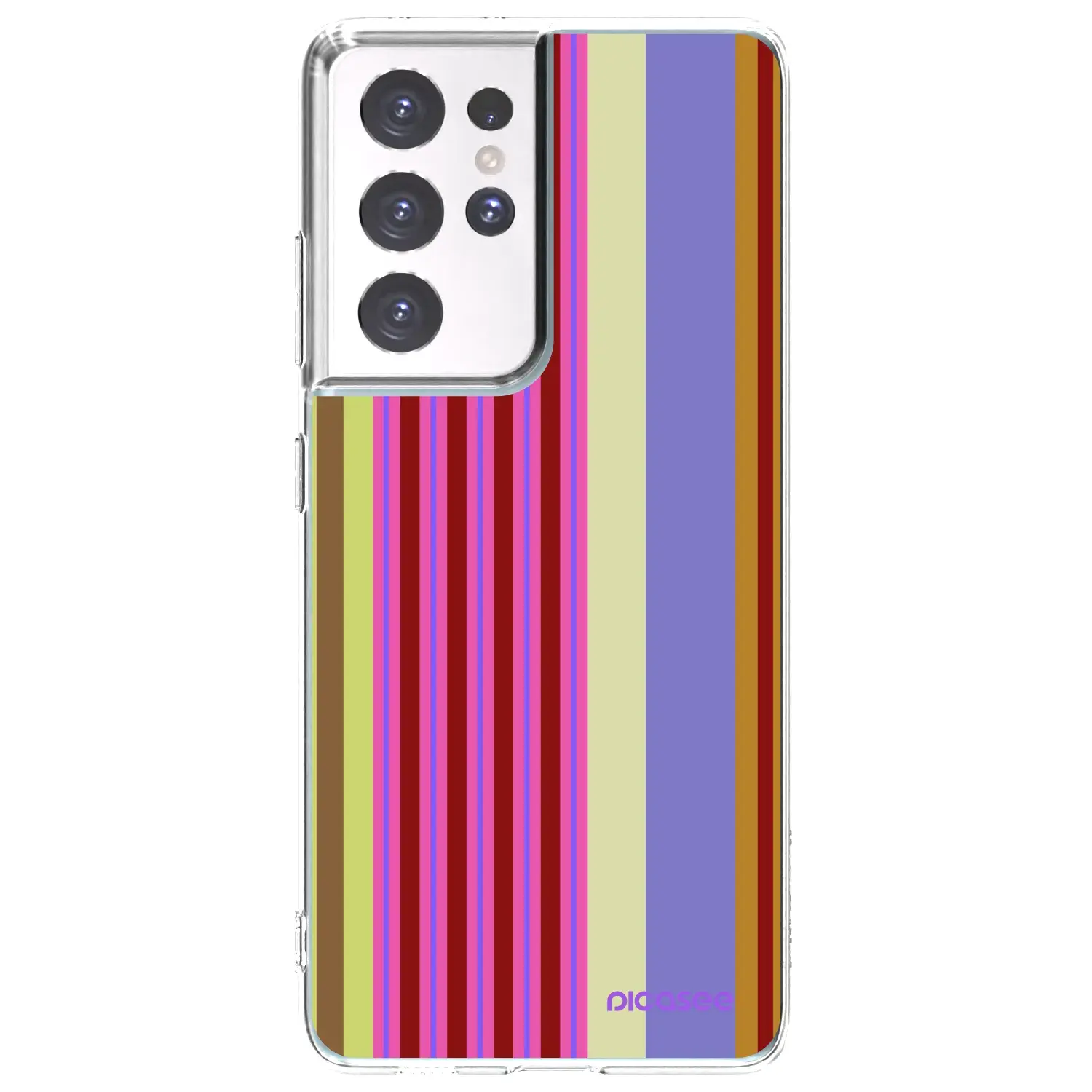Silikonový průhledný obal pro Samsung Galaxy S21 Ultra 5G G998B - Late checkout