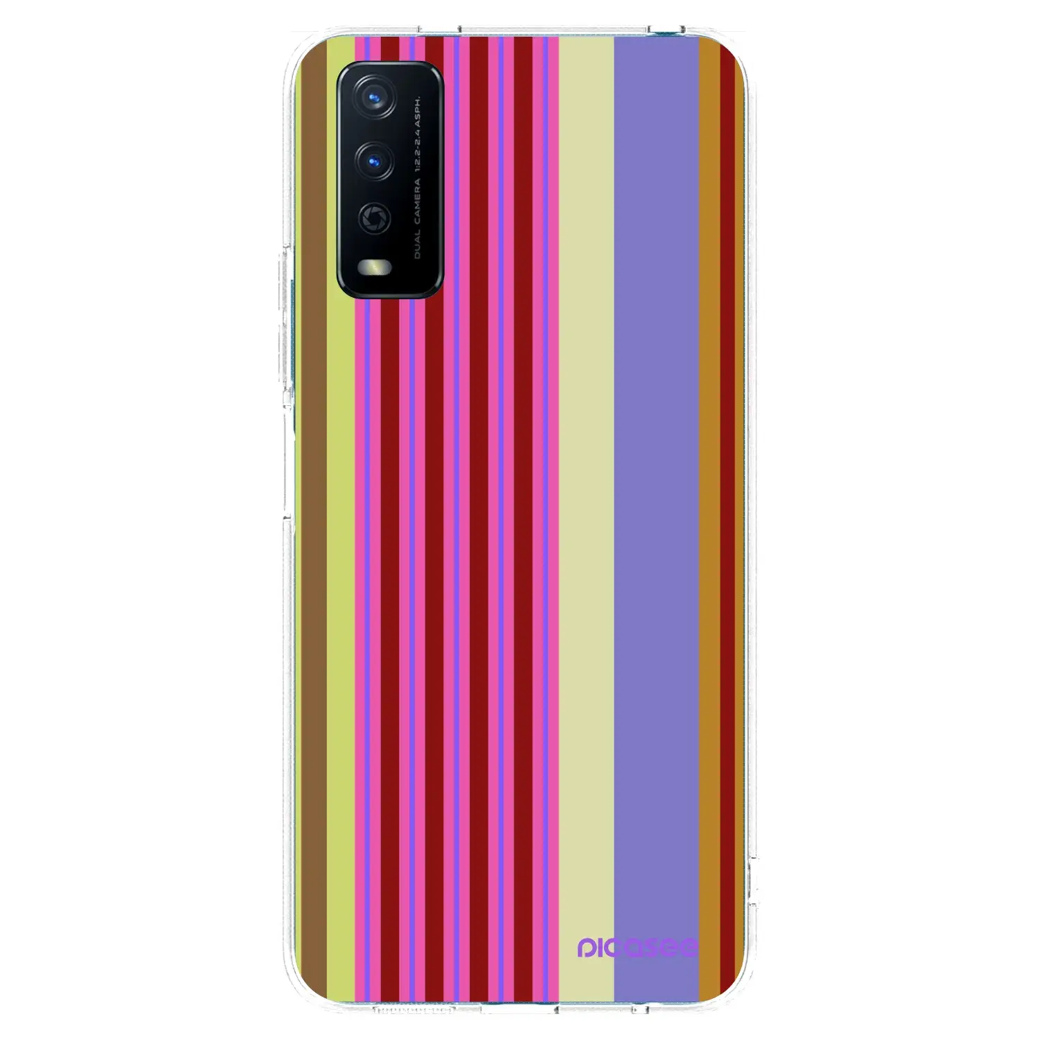 Silikonový průhledný obal pro Vivo Y11s - Late checkout
