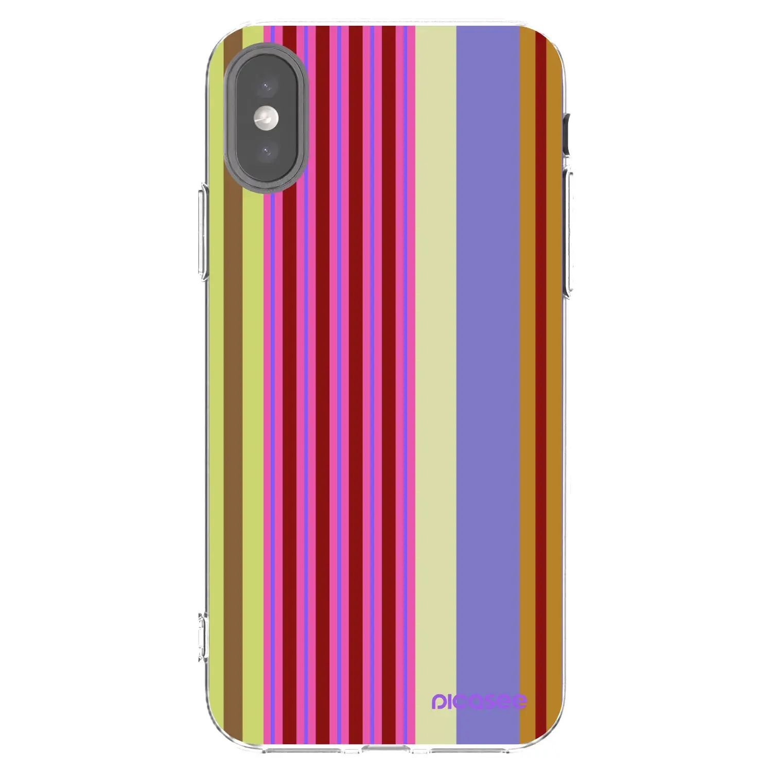 Silikonový průhledný obal pro Apple iPhone X/XS - Late checkout
