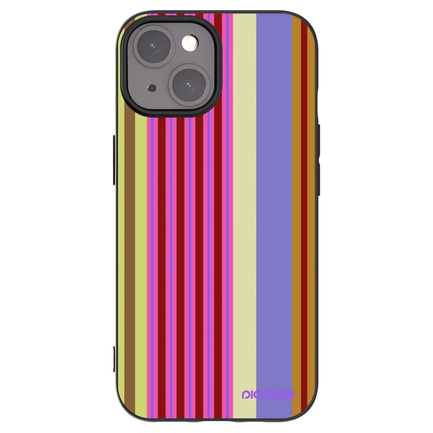 Silikonový černý obal pro Apple iPhone 15 - Late checkout