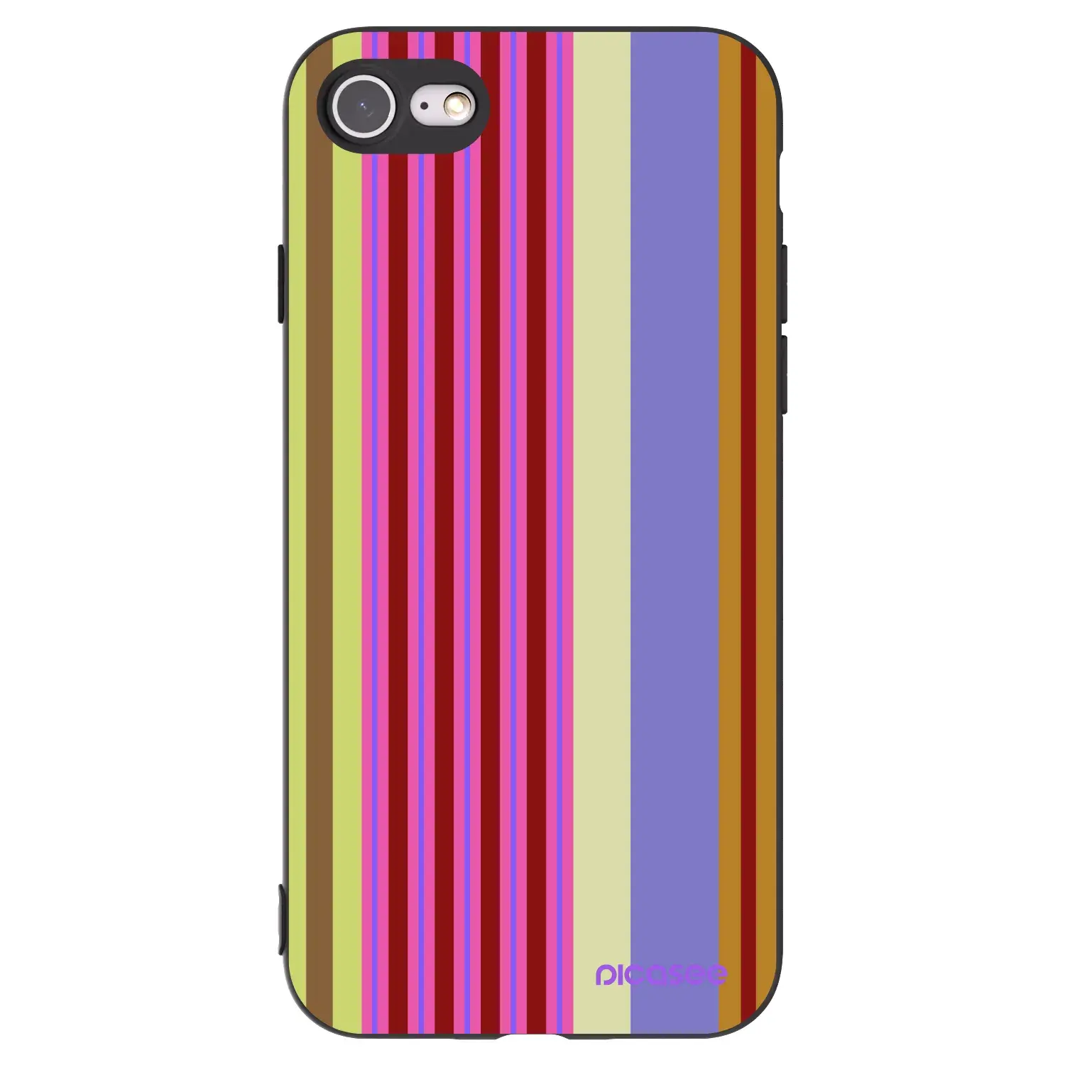 Silikonový černý obal pro Apple iPhone SE 2020 - Late checkout