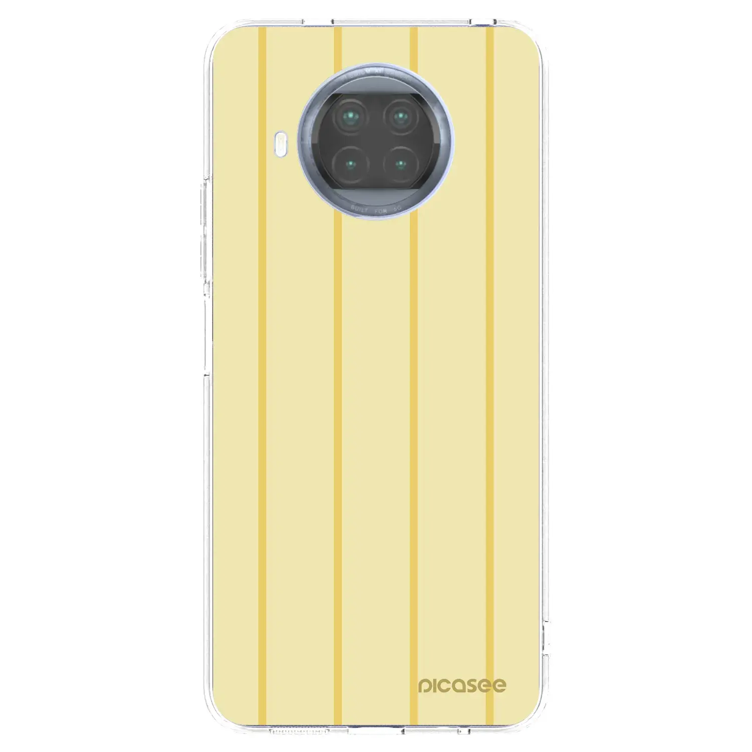 Silikonový průhledný obal pro Xiaomi Mi 10T Lite - Liquid sunshine