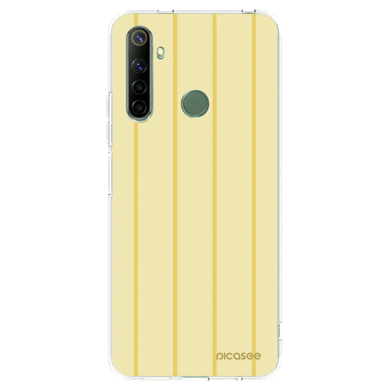 Silikonový průhledný obal pro Realme 6i - Liquid sunshine