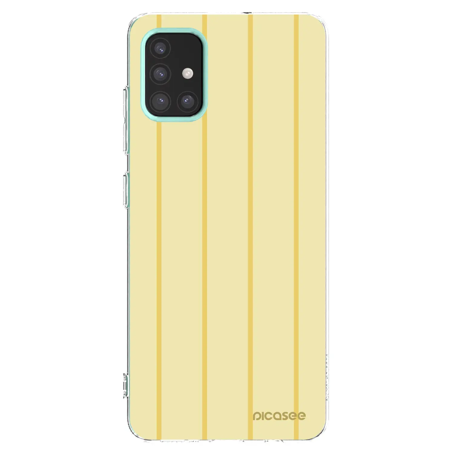 Silikonový průhledný obal pro Samsung Galaxy M31s - Liquid sunshine