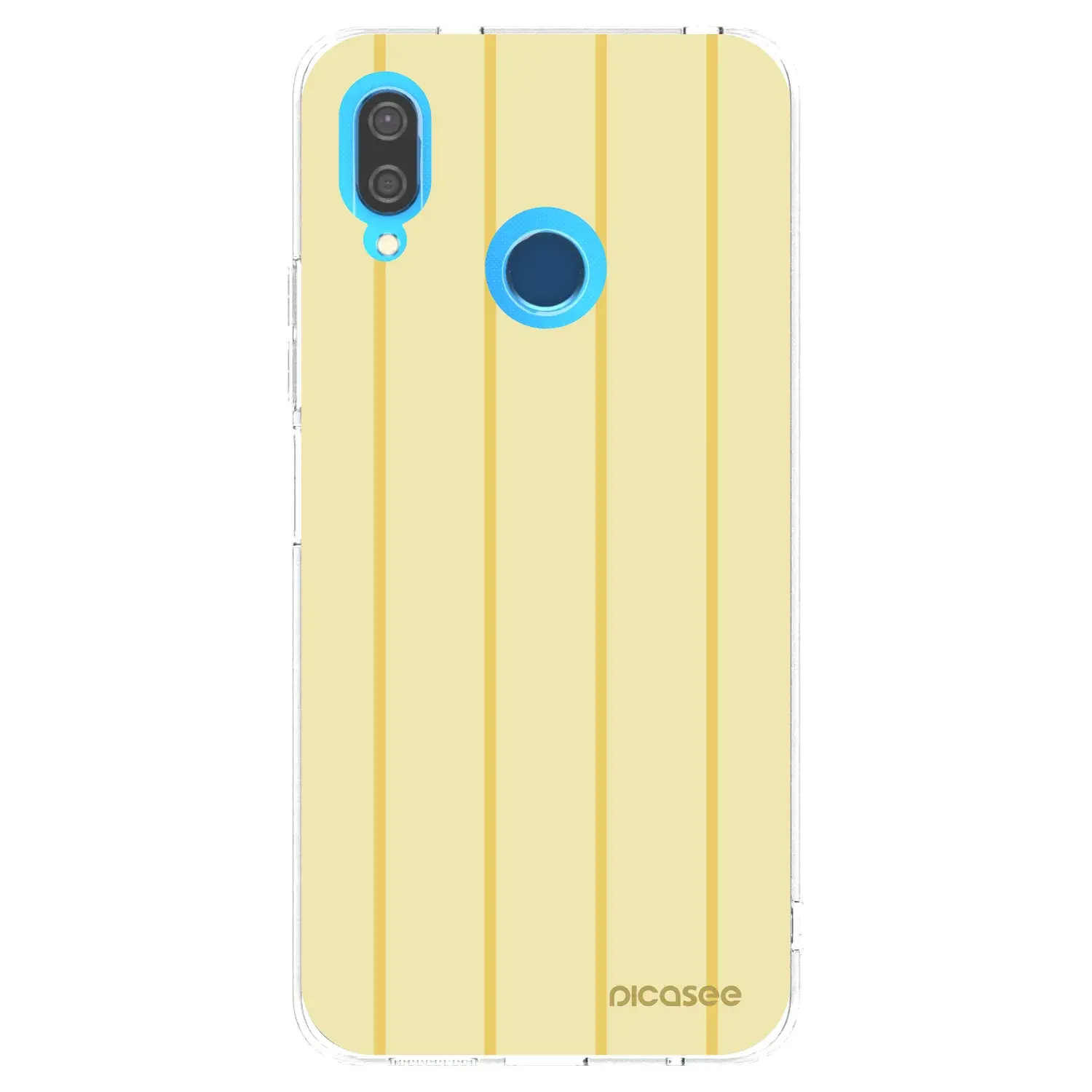 Silikonový průhledný obal pro Huawei P20 Lite - Liquid sunshine