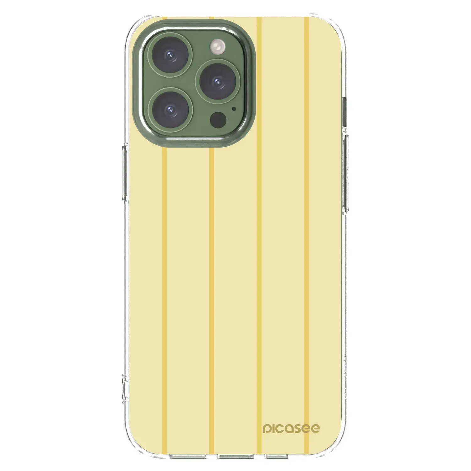 Silikonový průhledný obal pro Apple iPhone 13 Pro - Liquid sunshine