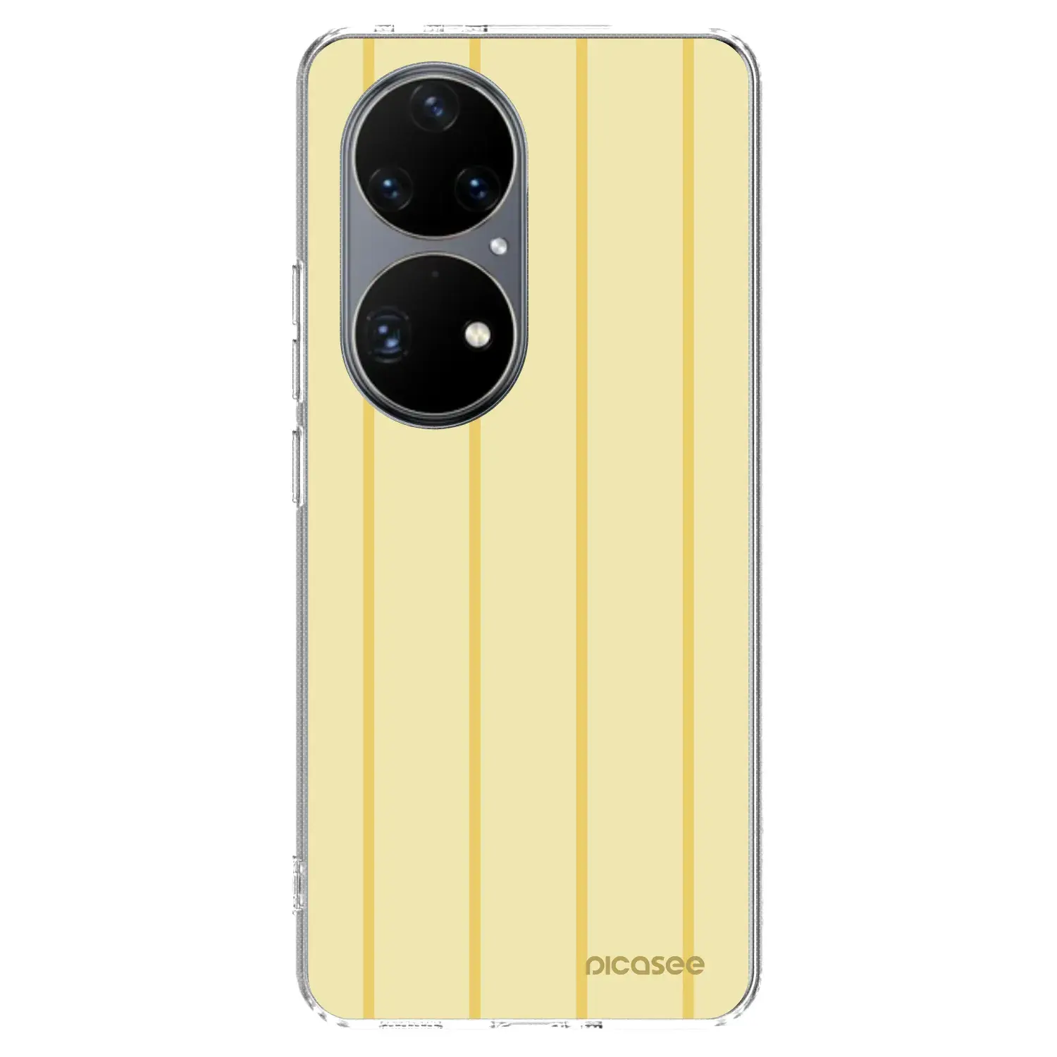 Silikonový průhledný obal pro Huawei P50 - Liquid sunshine
