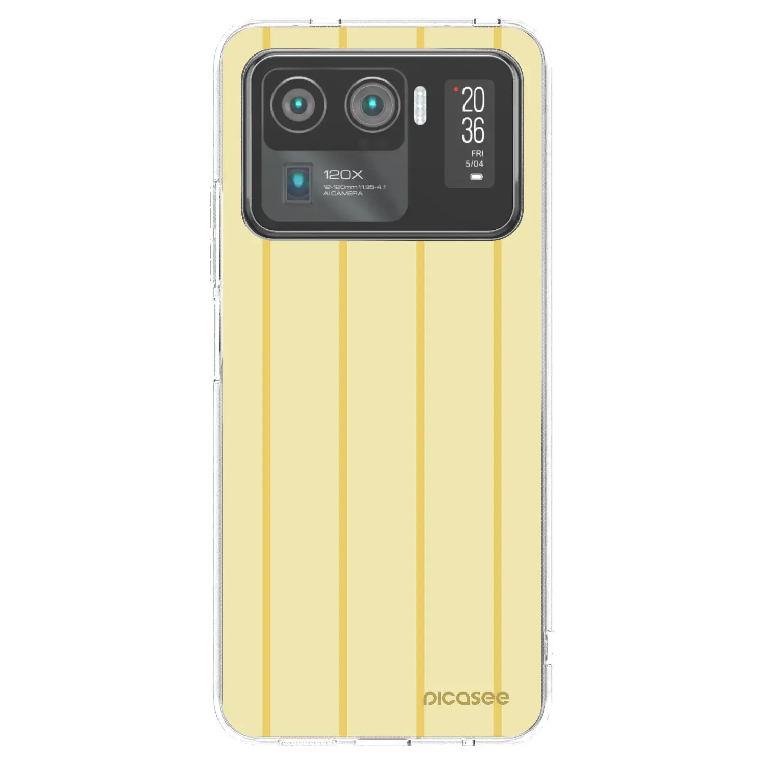 Silikonový průhledný obal pro Xiaomi Mi 11 Ultra - Liquid sunshine