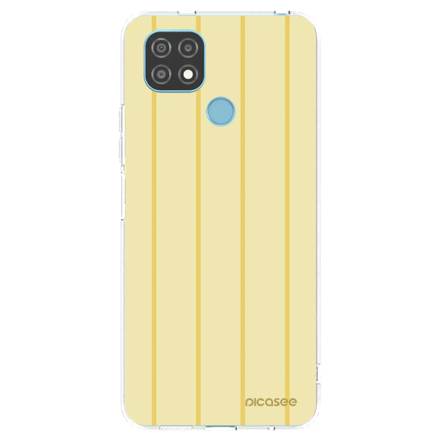 Silikonový průhledný obal pro Realme C21 - Liquid sunshine