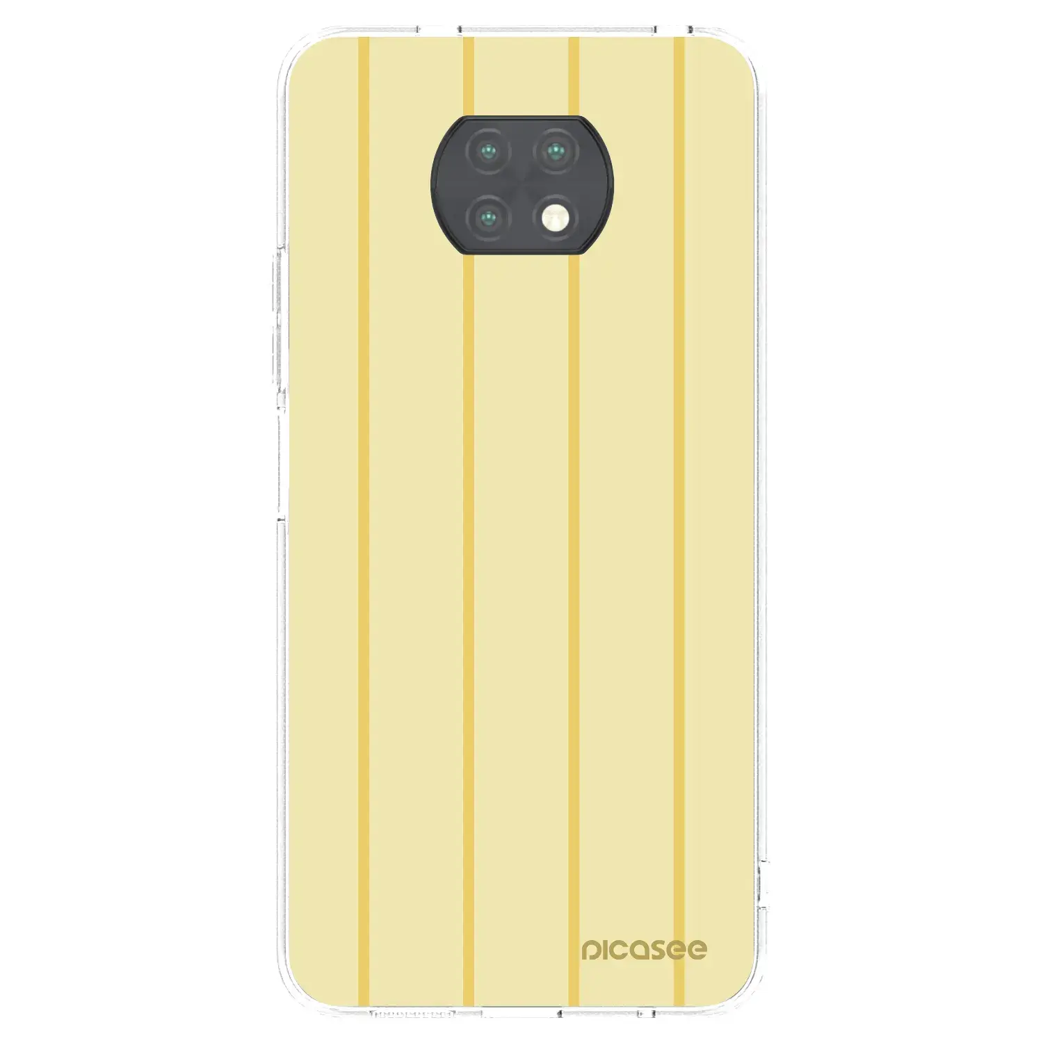 Silikonový průhledný obal pro Xiaomi Redmi Note 9T - Liquid sunshine