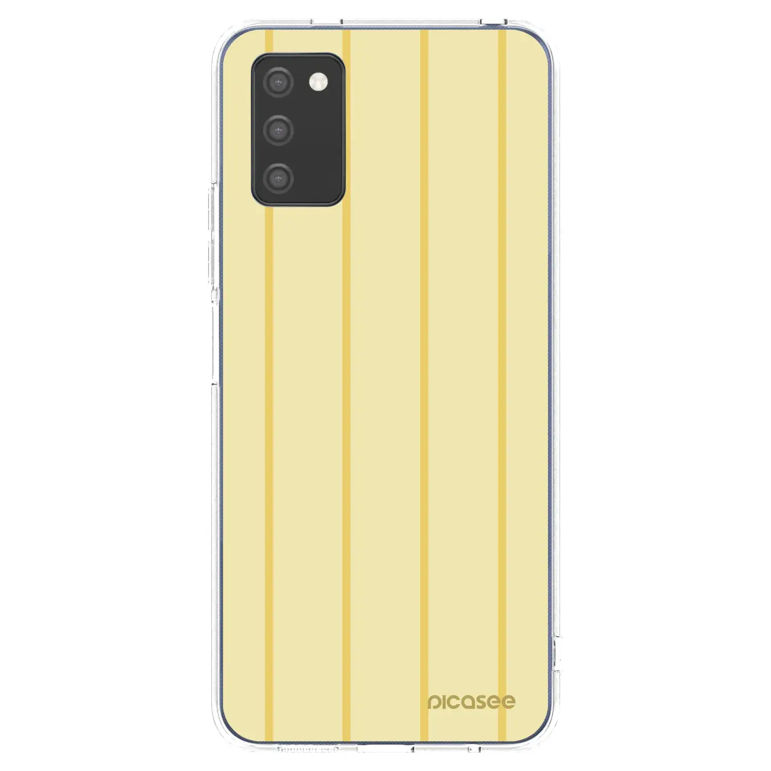 Silikonový průhledný obal pro Samsung Galaxy A03s A037G - Liquid sunshine